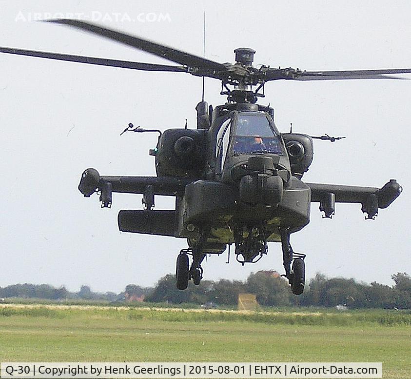 Q-30, Boeing AH-64D Longbow Apache C/N DN030, Texel Airshow