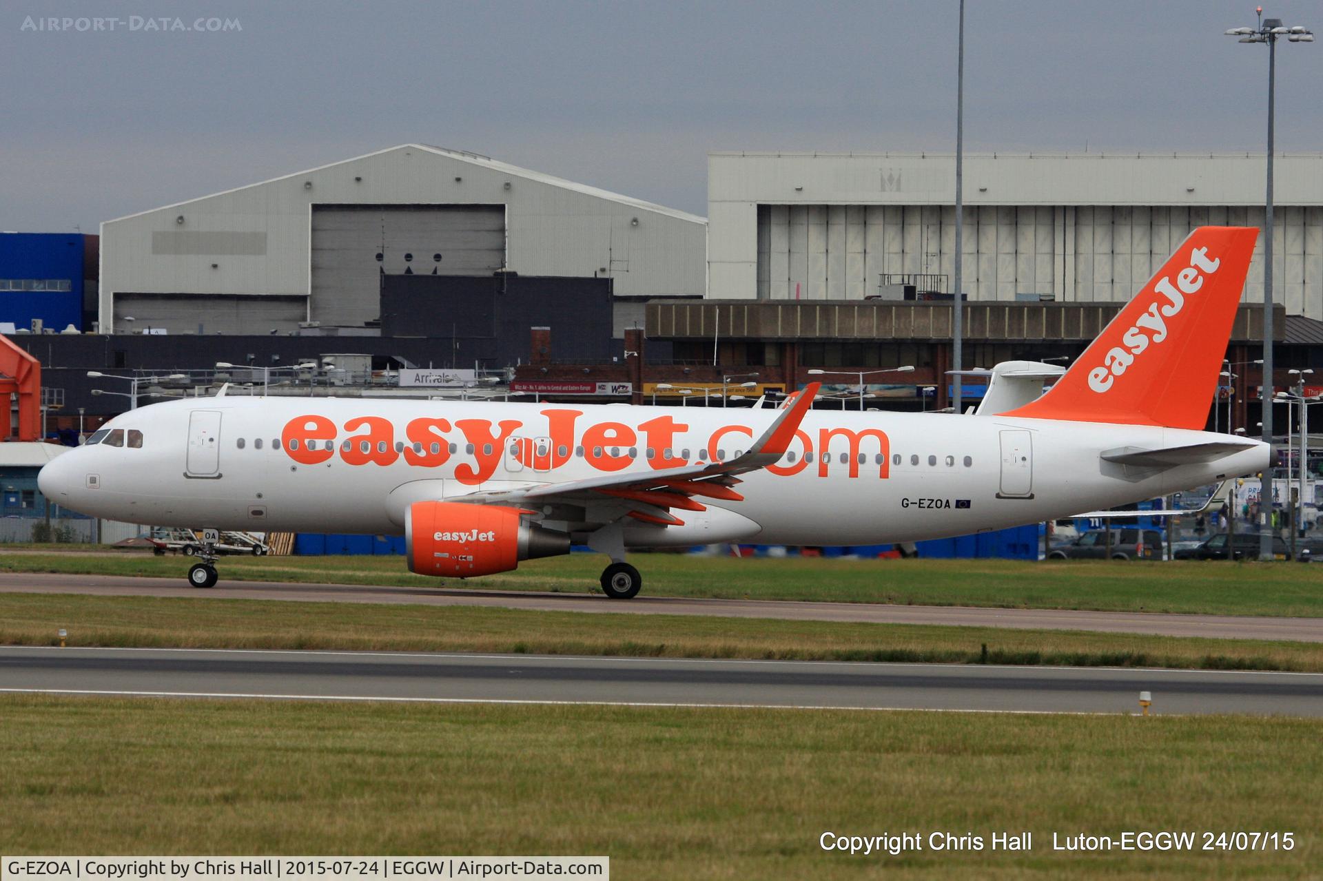 G-EZOA, 2014 Airbus A320-214 C/N 6412, easyJet