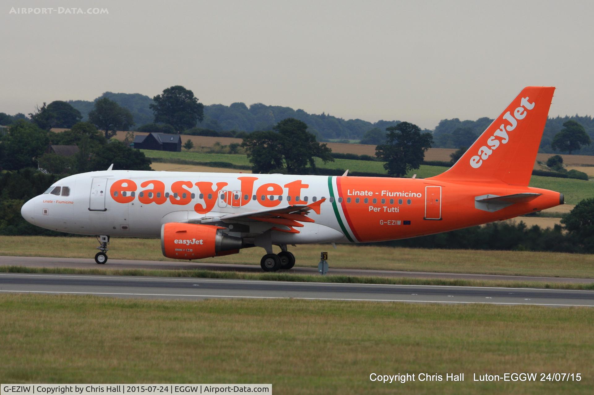 G-EZIW, 2005 Airbus A319-111 C/N 2578, easyJet