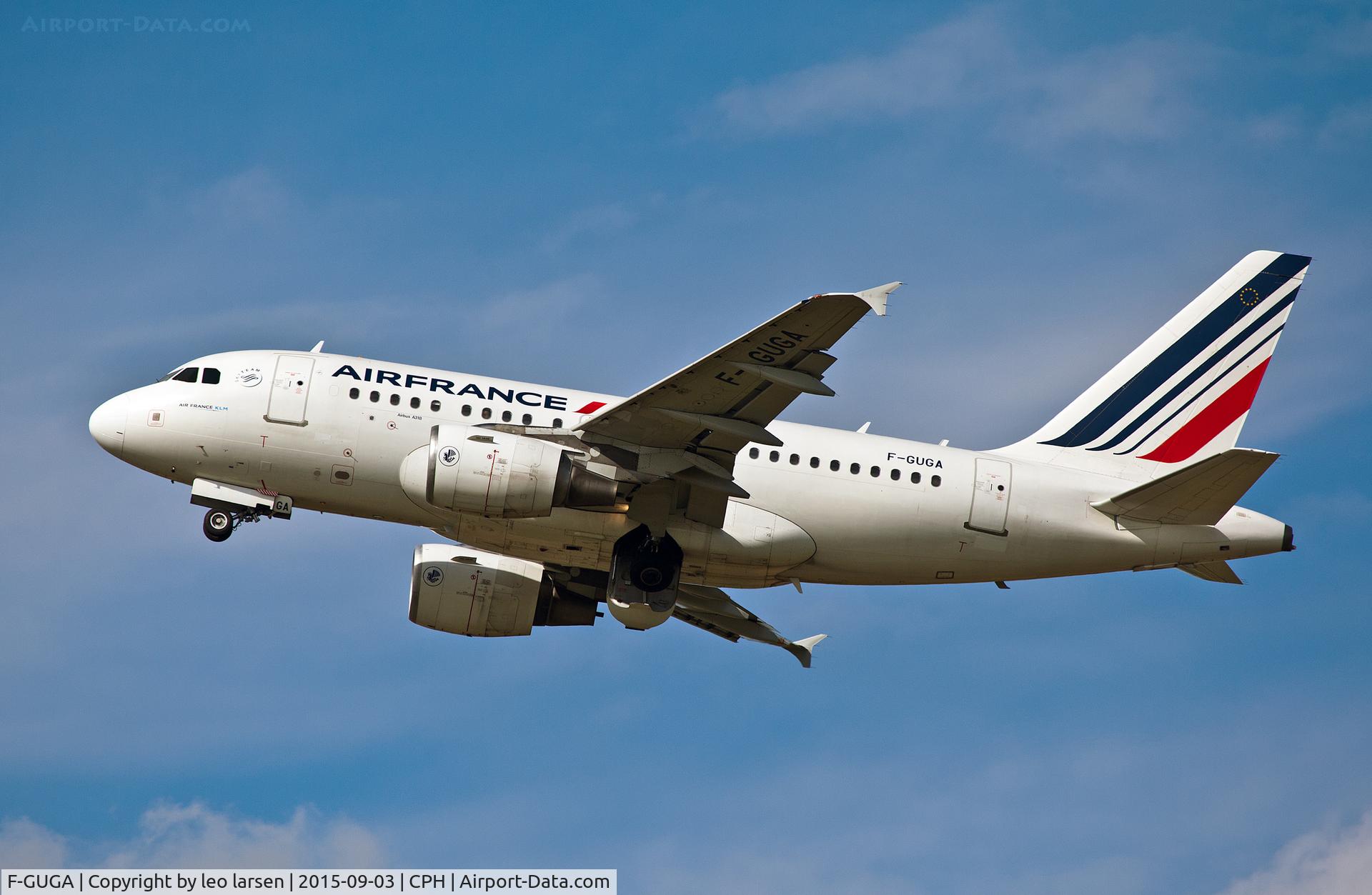 F-GUGA, 2002 Airbus A318-111 C/N 2035, Copenhagen 3.9.15