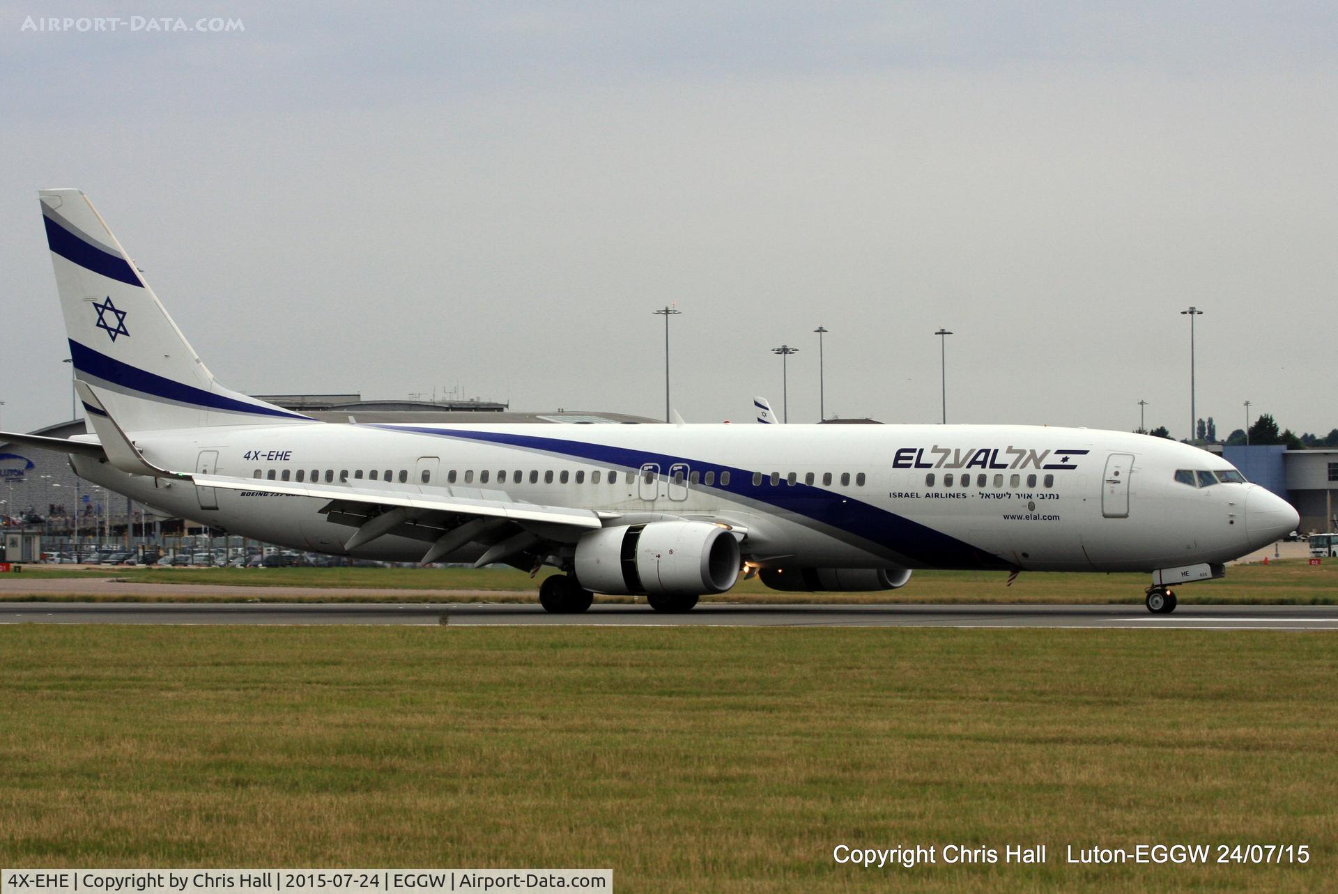 4X-EHE, 2014 Boeing 737-958/ER C/N 41556, El Al Israel Airlines