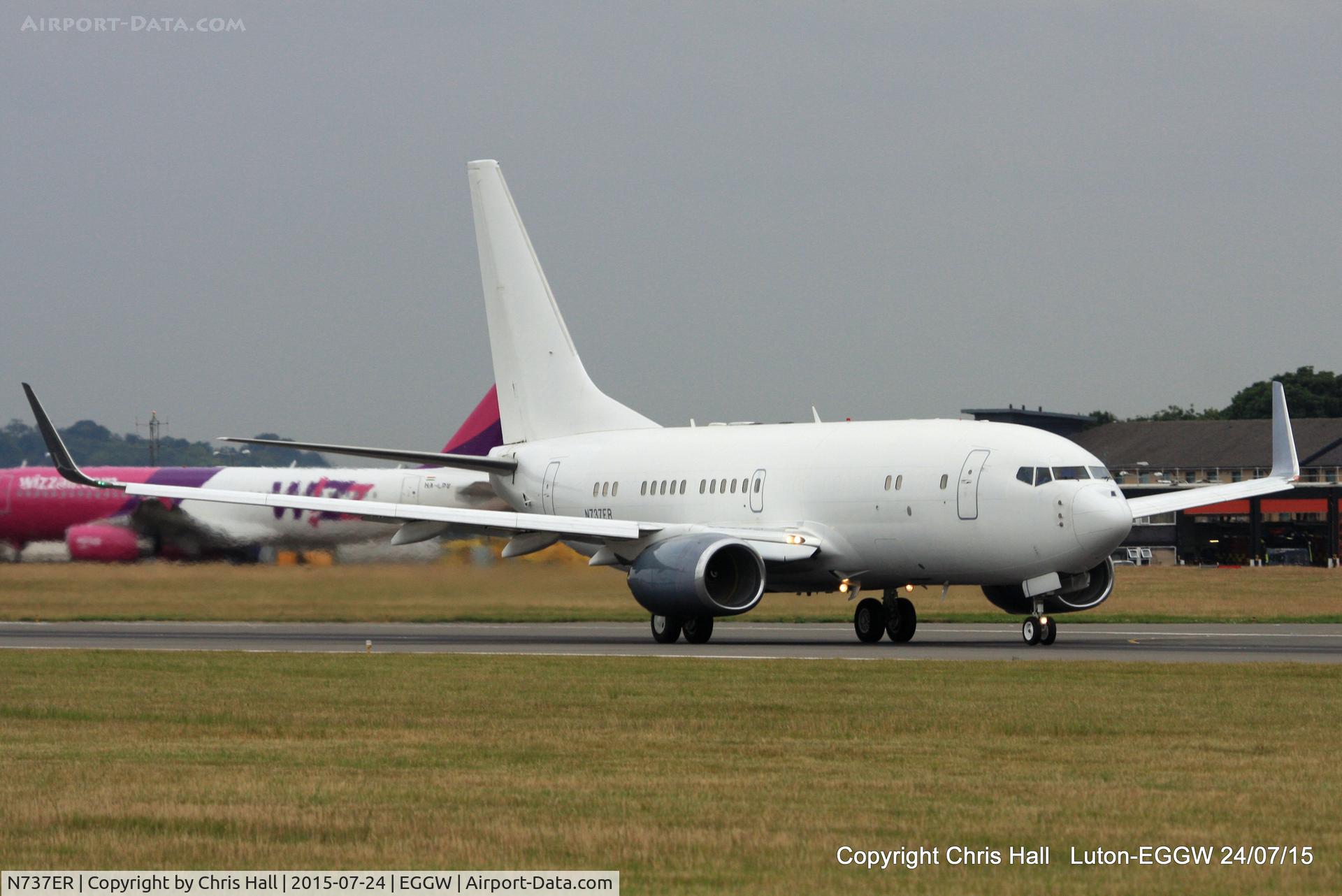 N737ER, 2000 Boeing 737-7CJ BBJ C/N 30754, BBJ One Inc