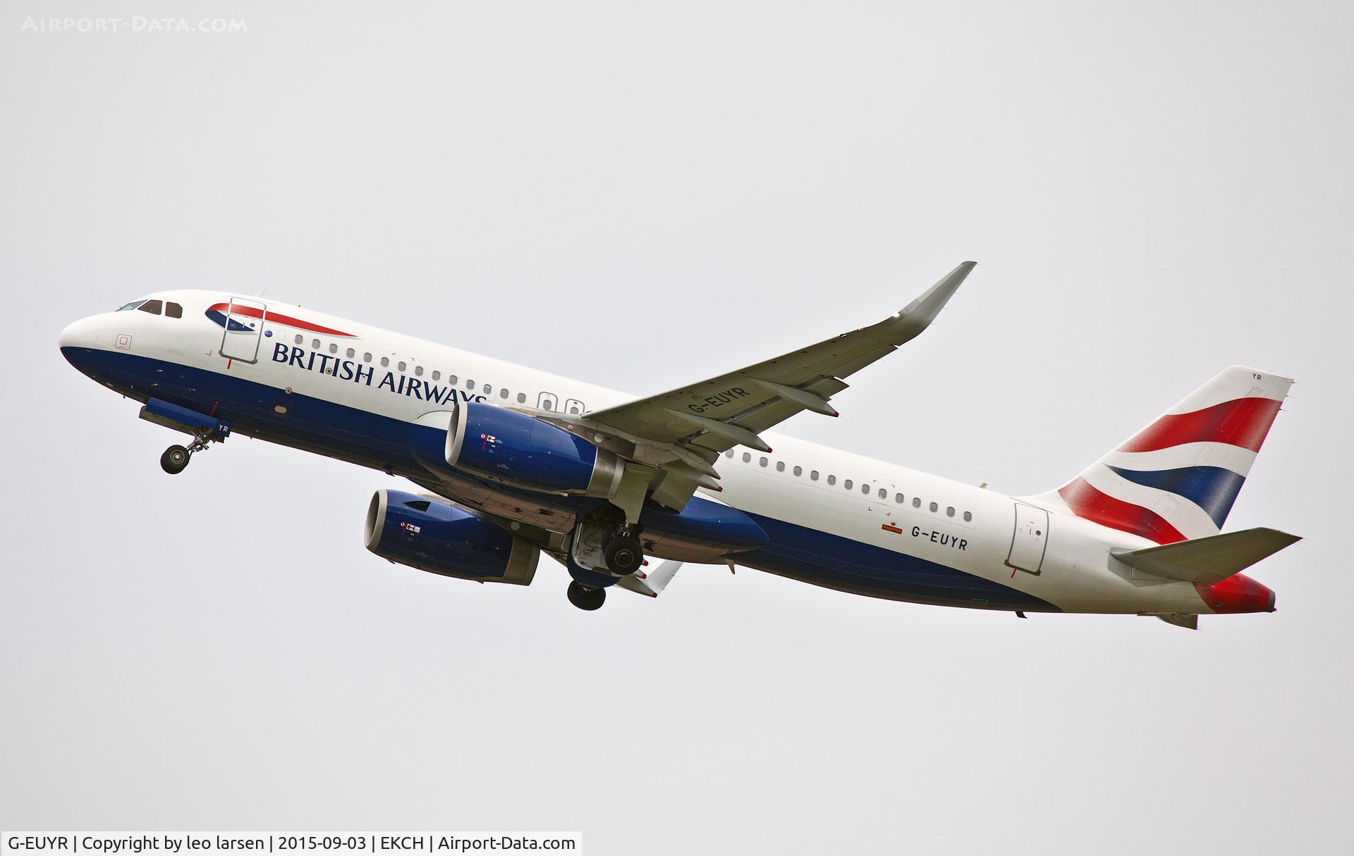 G-EUYR, 2013 Airbus A320-232 C/N 5856, Copenhagen 3.9.15