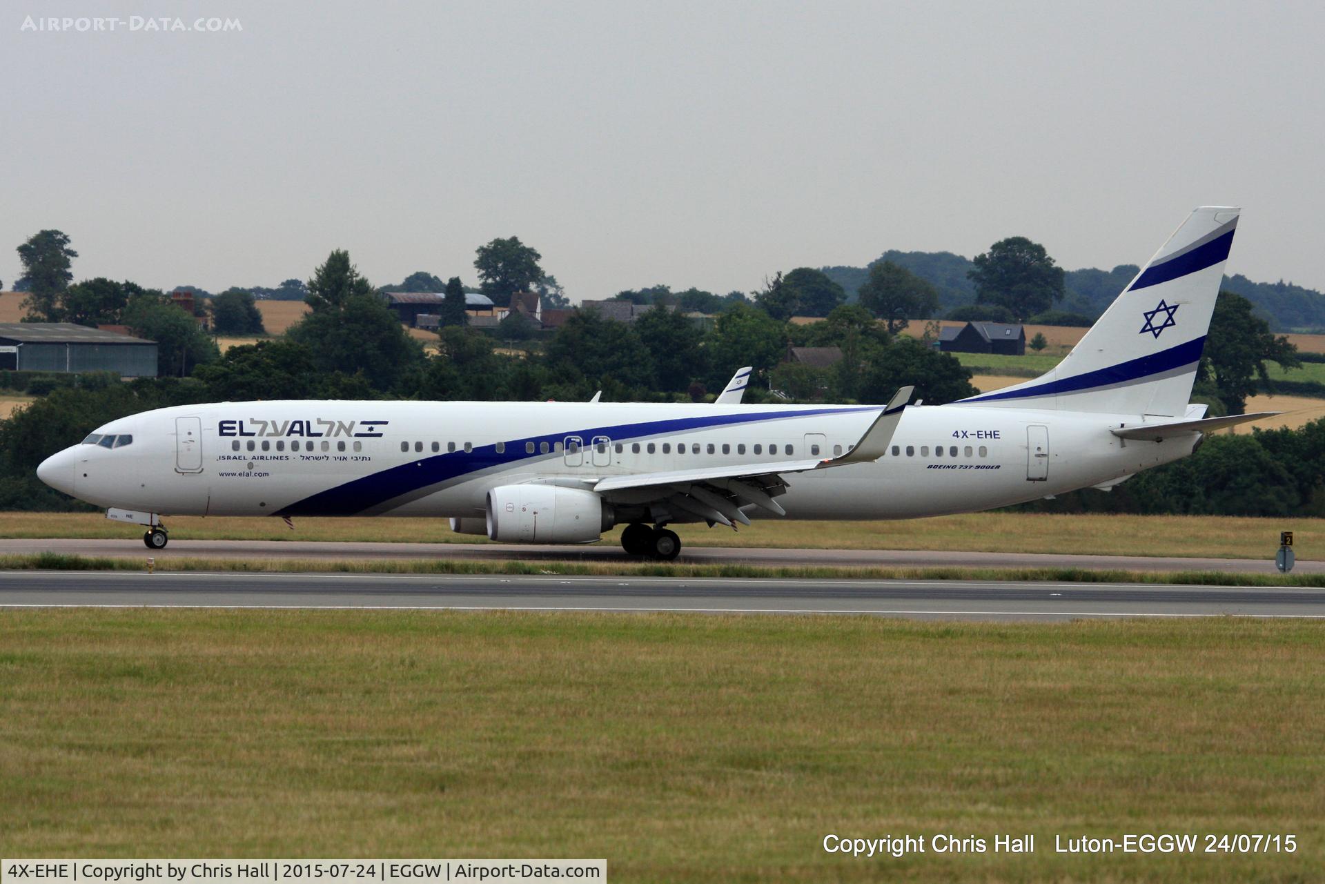 4X-EHE, 2014 Boeing 737-958/ER C/N 41556, El Al Israel Airlines