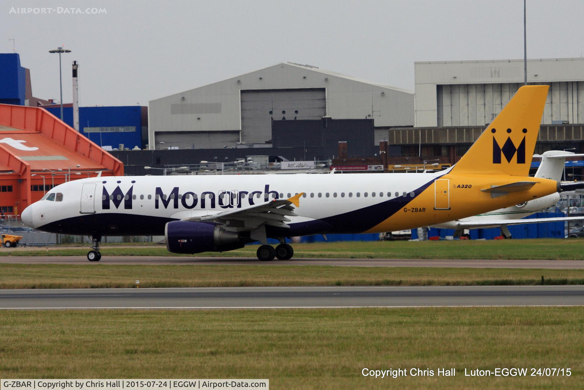 G-ZBAR, 2003 Airbus A320-214 C/N 2142, Monarch