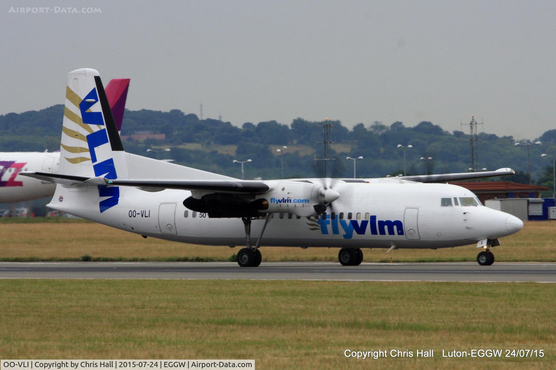 OO-VLI, 1991 Fokker 50 C/N 20226, VLM