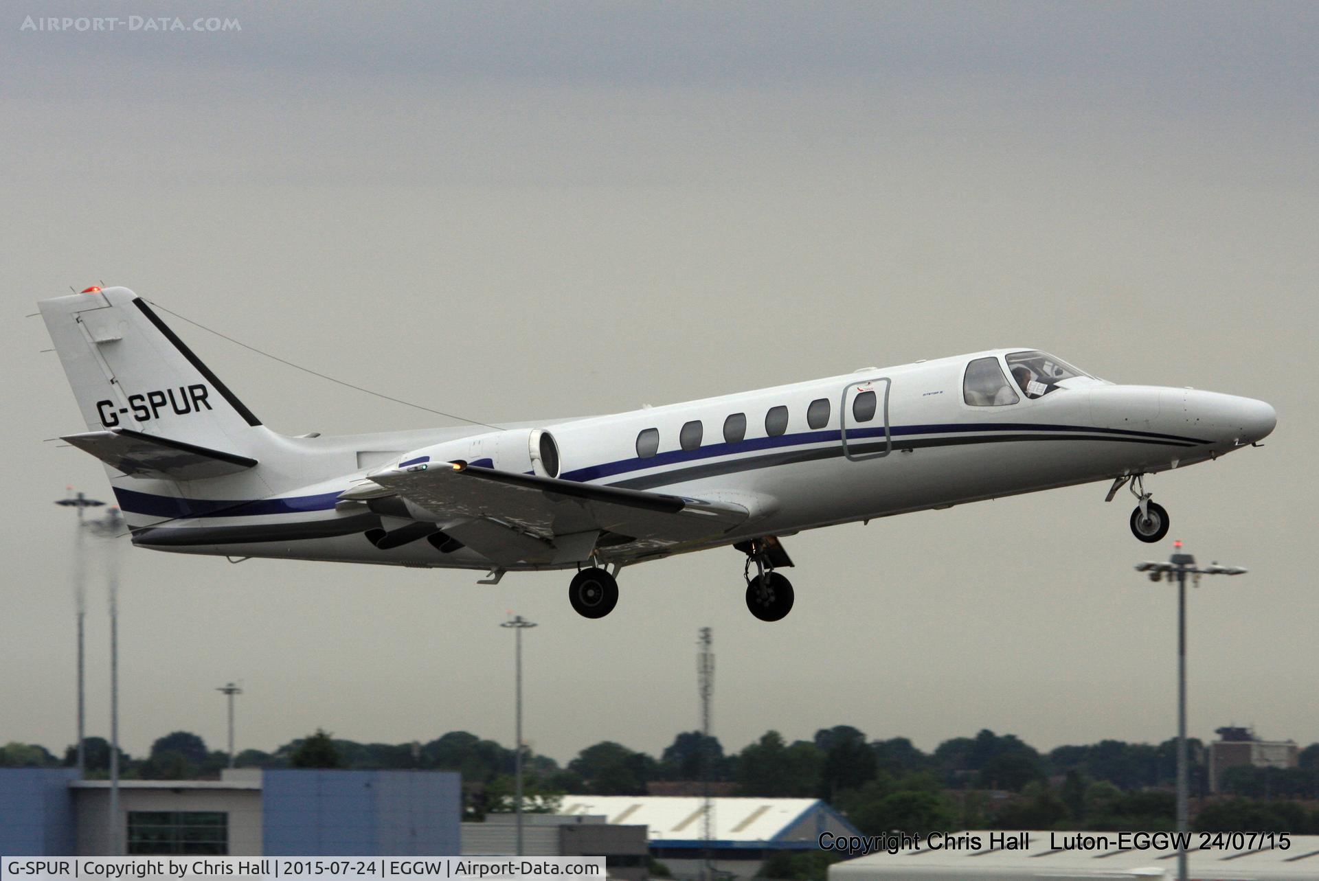 G-SPUR, 1992 Cessna 550 Citation II C/N 550-0714, London Executive Aviation