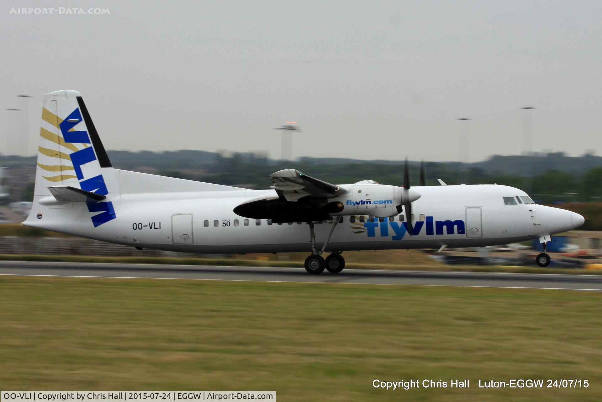 OO-VLI, 1991 Fokker 50 C/N 20226, VLM