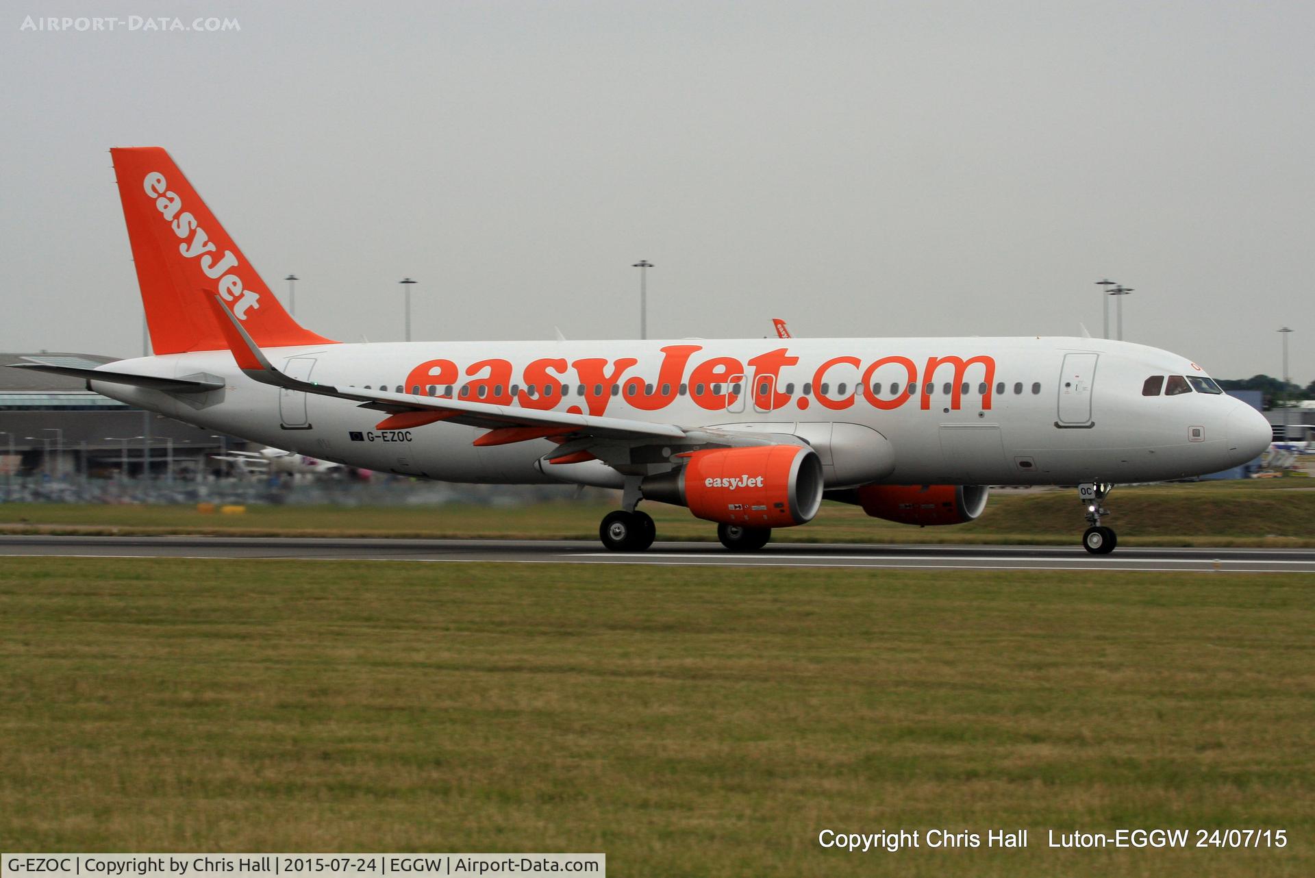 G-EZOC, 2015 Airbus A320-214 C/N 6485, easyJet