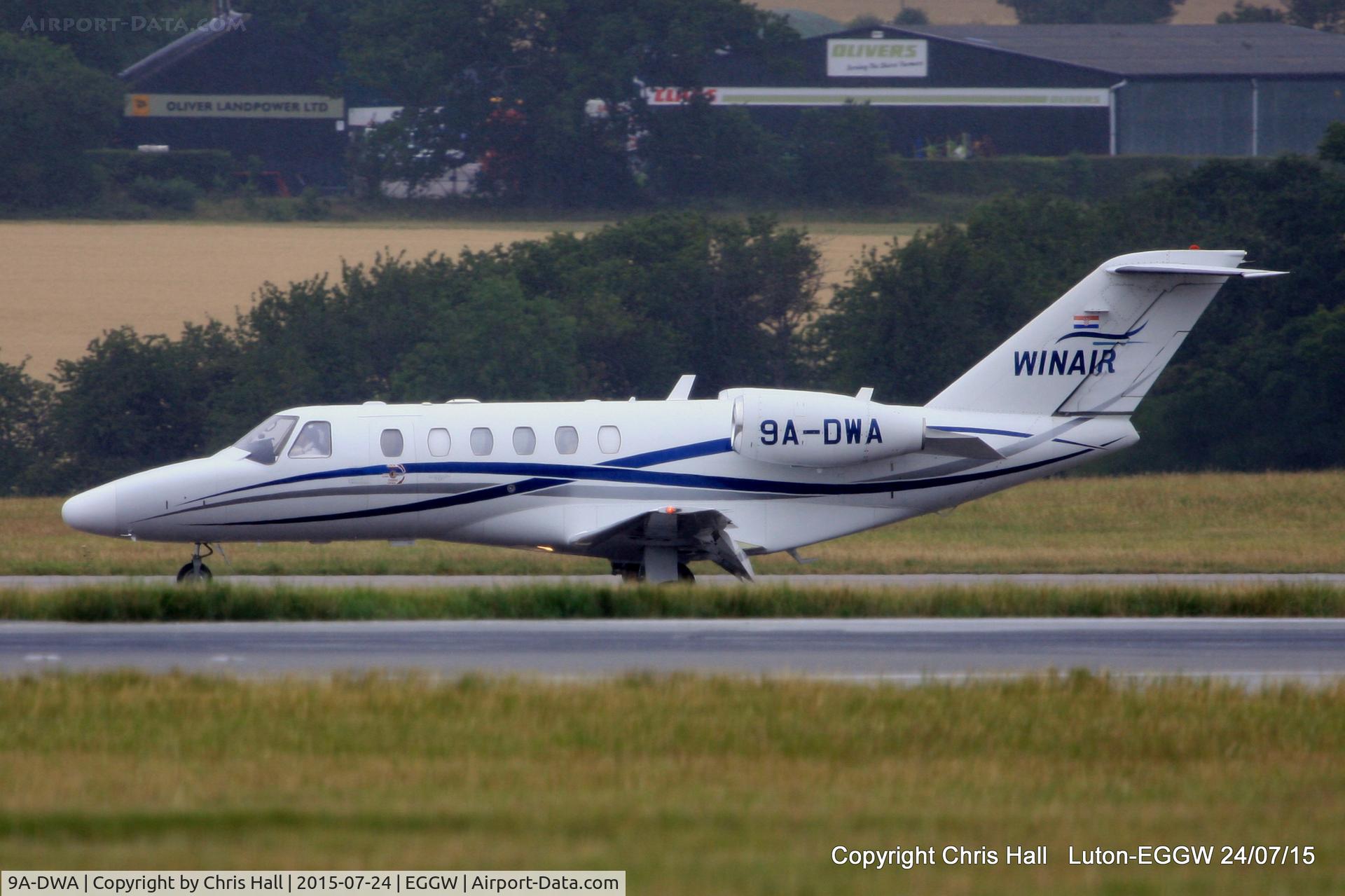 9A-DWA, 2008 Cessna 525A CitationJet CJ2+ C/N 525A-0412, Orest-Immorent Leasing