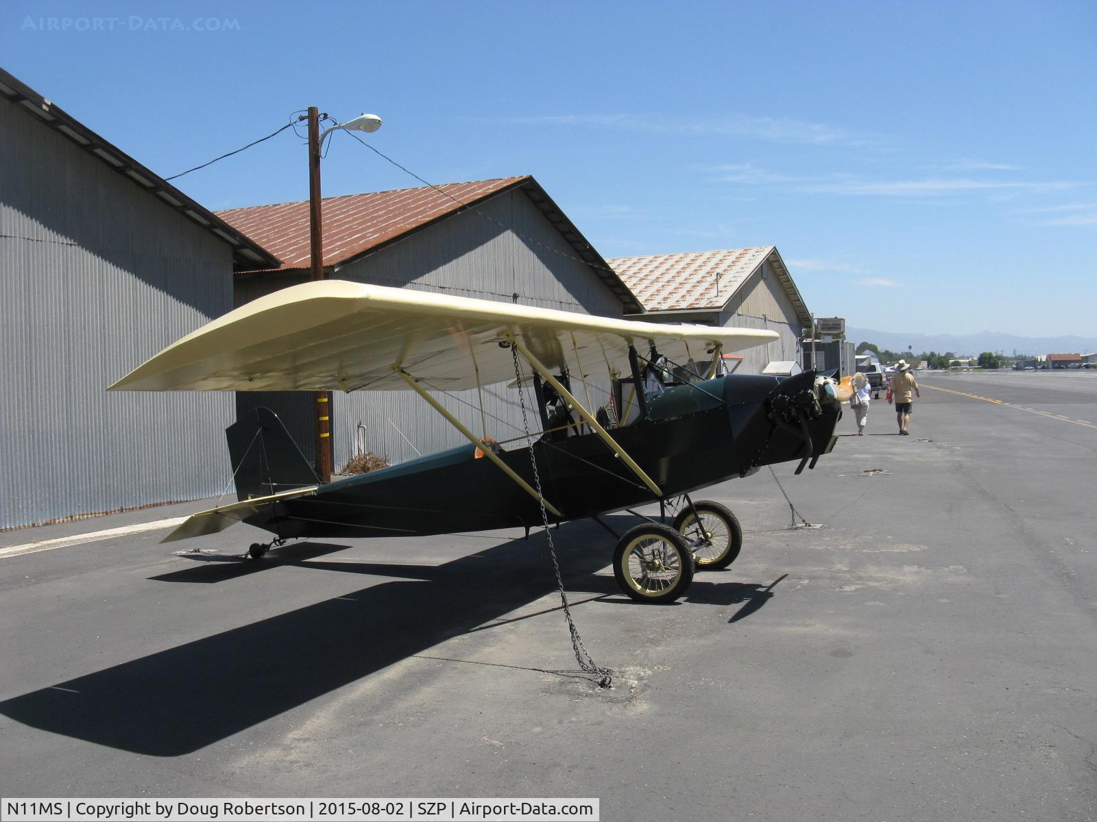 N11MS, 1972 Pietenpol Air Camper C/N MS1, 1972 Sparks PIETENPOL AIR CAMPER, Continental C85 85 Hp, early classic 1929 Experimental (now) design