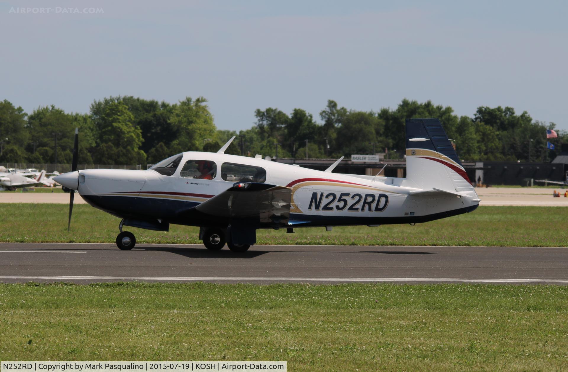 N252RD, Mooney M20K C/N 25-1154, Mooney M20K