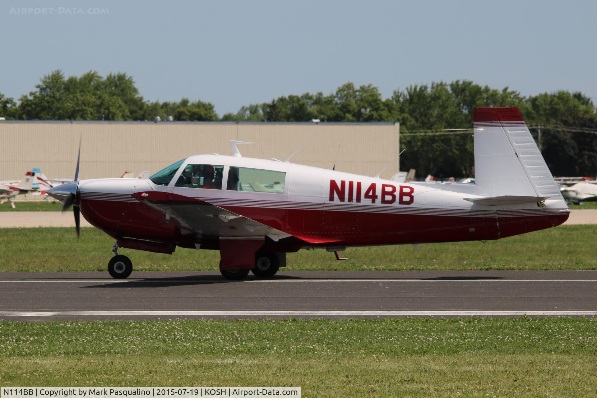 N114BB, Mooney M20J 201 C/N 24-0118, Mooney M20J