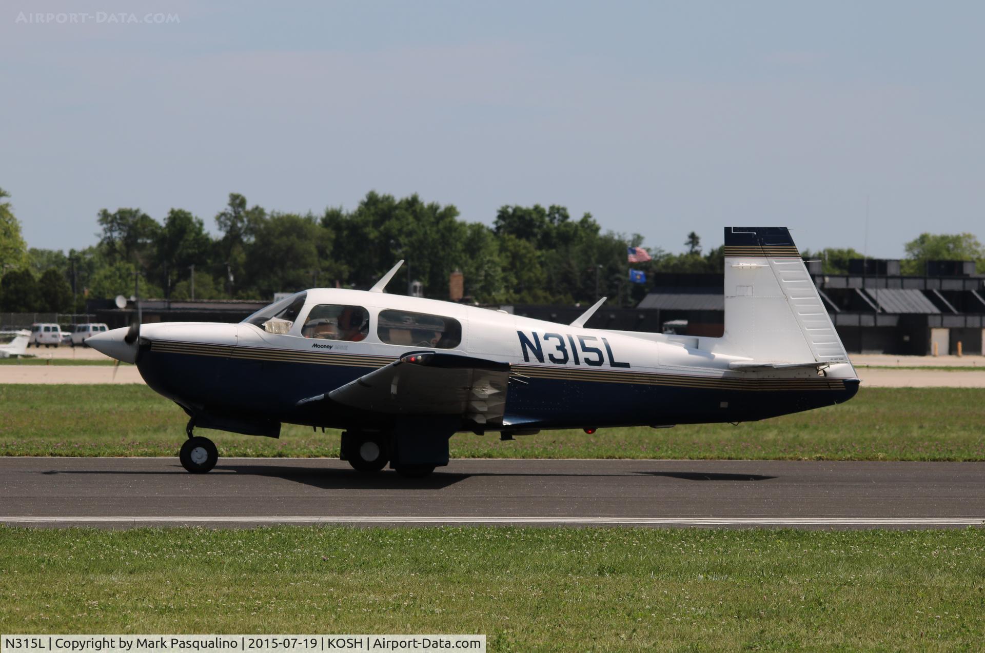 N315L, 1993 Mooney M20J 201 C/N 24-3293, Mooney M20J