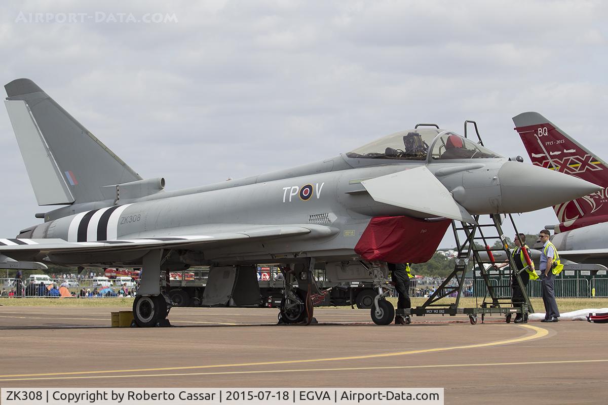 ZK308, 2009 Eurofighter EF-2000 Typhoon FGR4 C/N BS059, Fairford