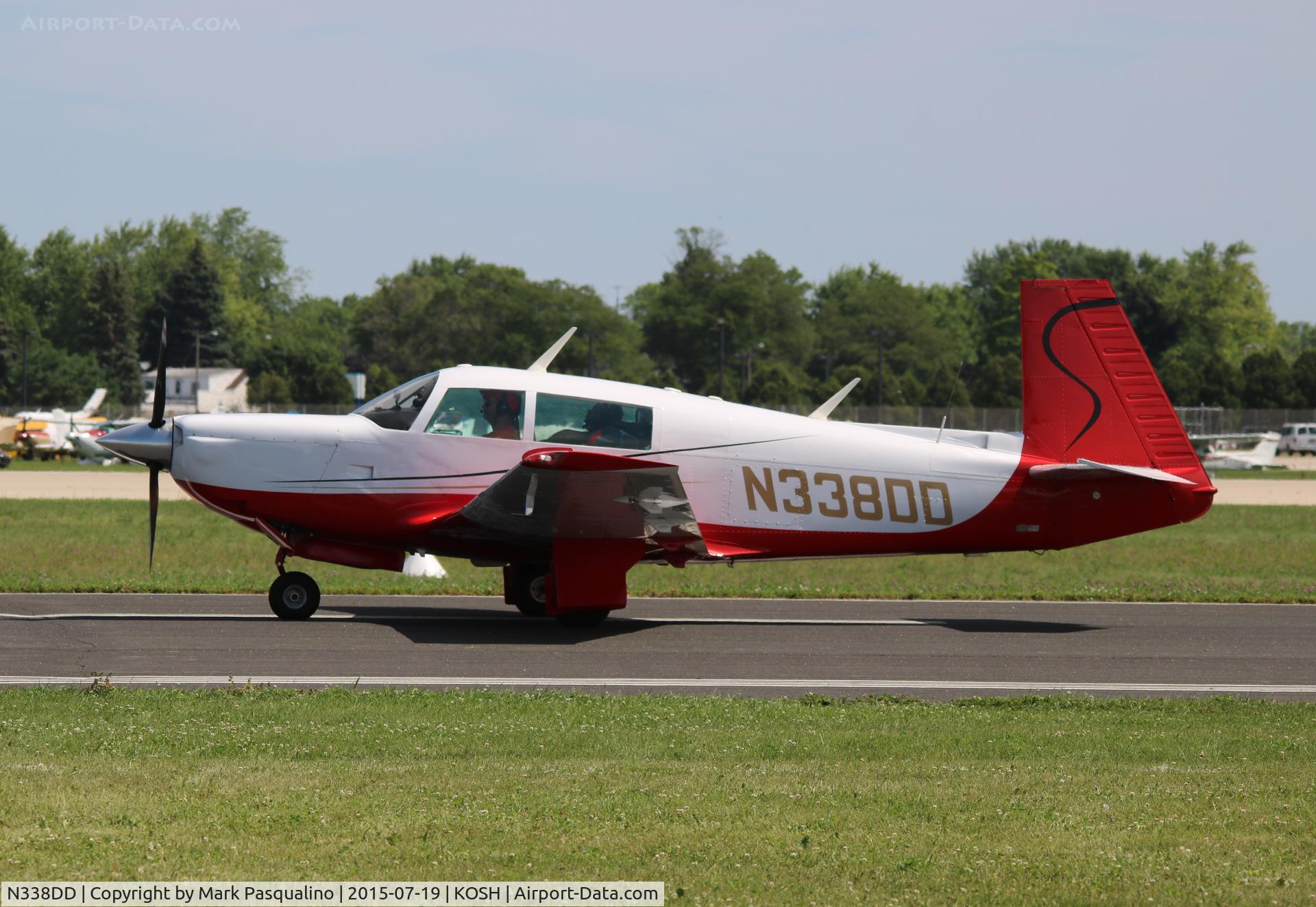 N338DD, 1980 Mooney M20K C/N 25-0469, Mooney M20K