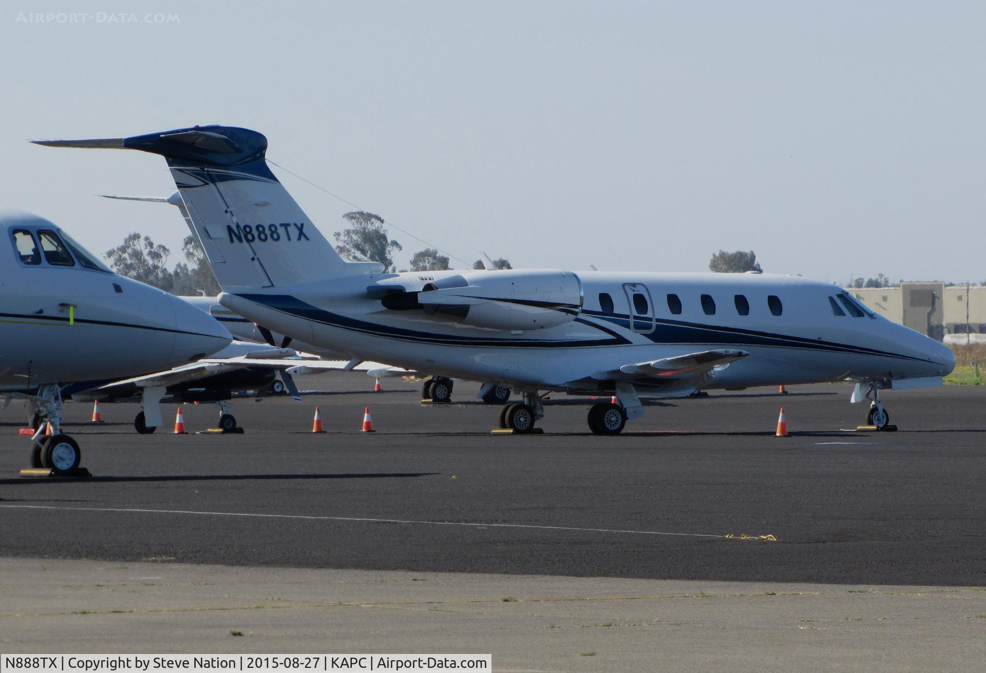 N888TX, 1992 Cessna 650 Citation VII C/N 650-7003, Cessna 650 on Napa Jet Center Ramp @ Napa County Regional Airport, CA