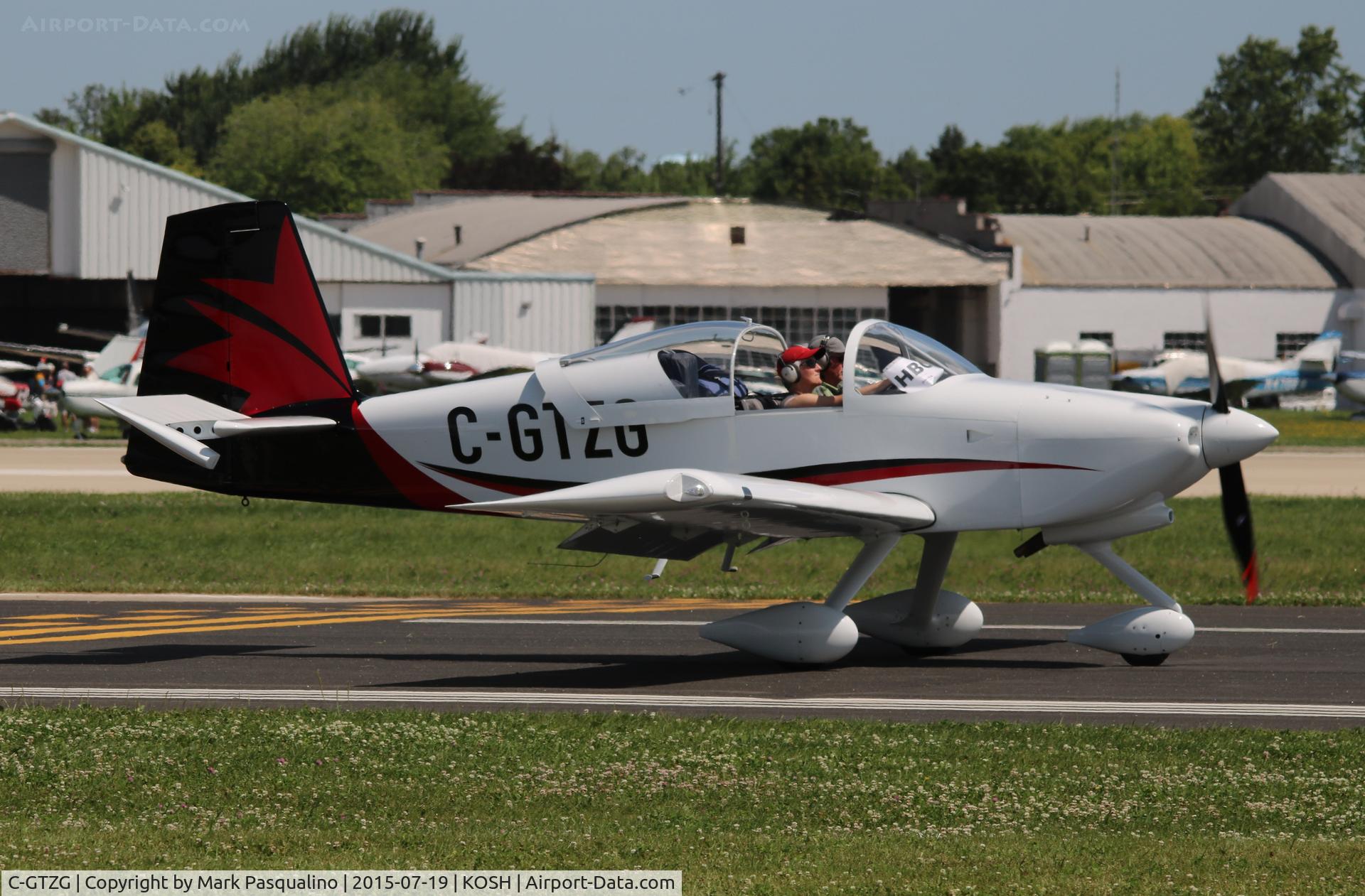 C-GTZG, 2012 Vans RV-9A C/N 90200, Vans RV-9A