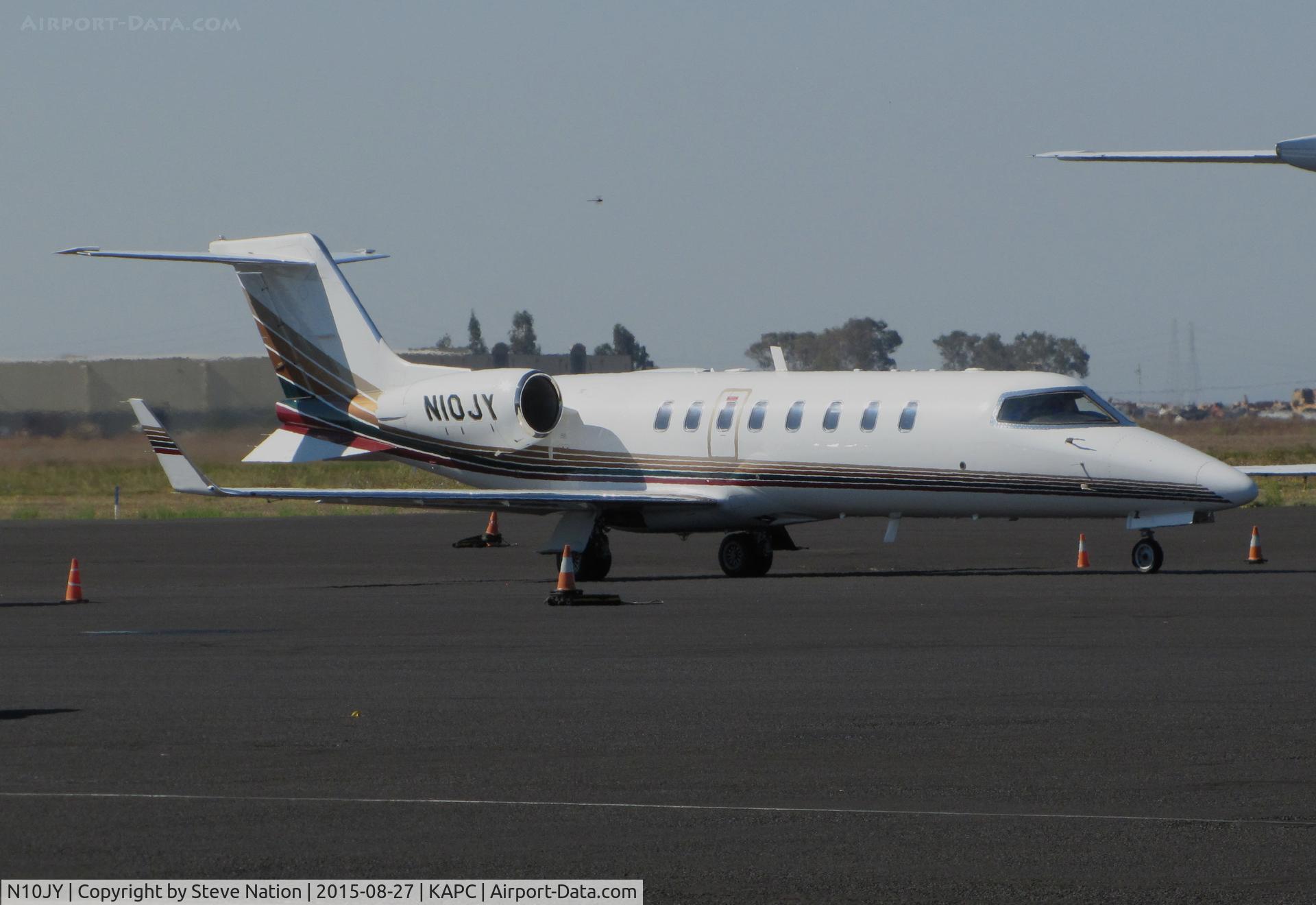N10JY, 1999 Learjet 45 C/N 063, Millennium Aviation (Rochester, NY) 1999 Learjet 45 taxiing for takeoff @ Napa County Regional Airport, CA