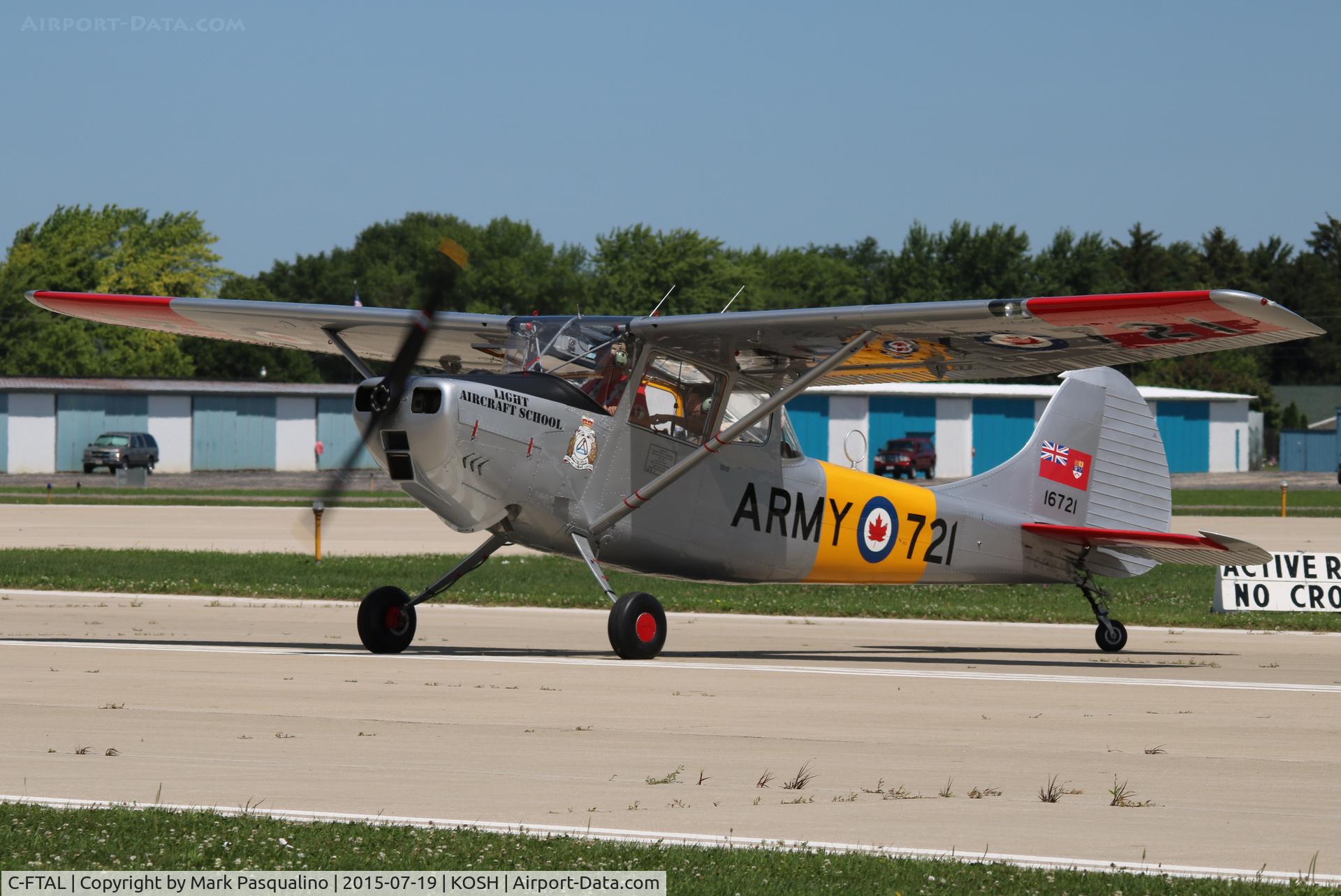 C-FTAL, 1956 Cessna L-19E Bird Dog Bird Dog C/N 24605, Cessna L-19E
