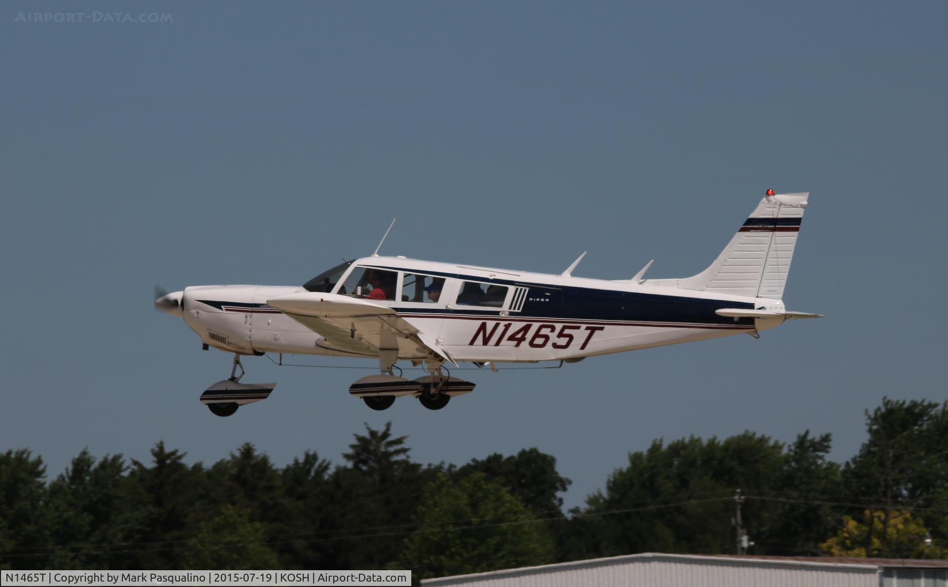 N1465T, 1972 Piper PA-32-260 Cherokee Six C/N 32-7200040, Piper PA-32-260