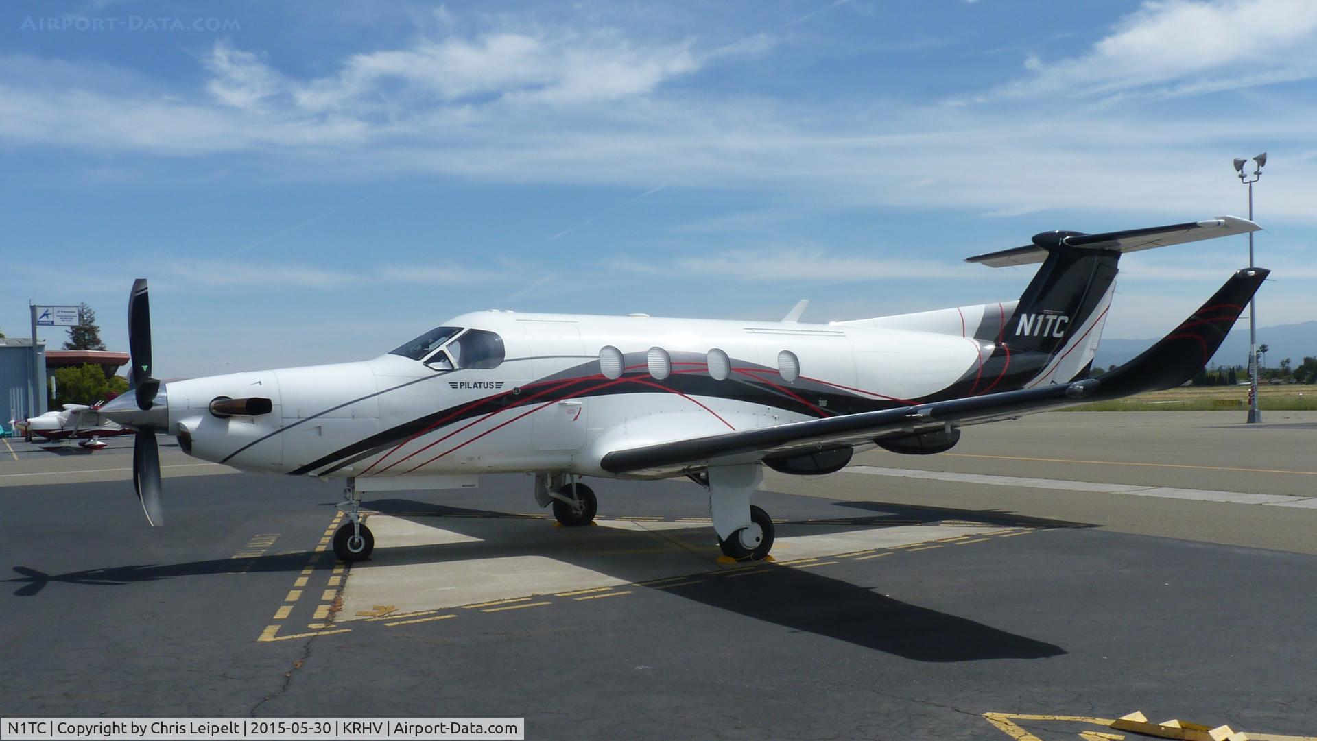N1TC, 1995 Pilatus PC-12 C/N 130, Marcare Aviation LLC (San Luis Obispo, CA) 1995 Pilatus PC-12 at Reid Hillview Airport, San Jose, CA.