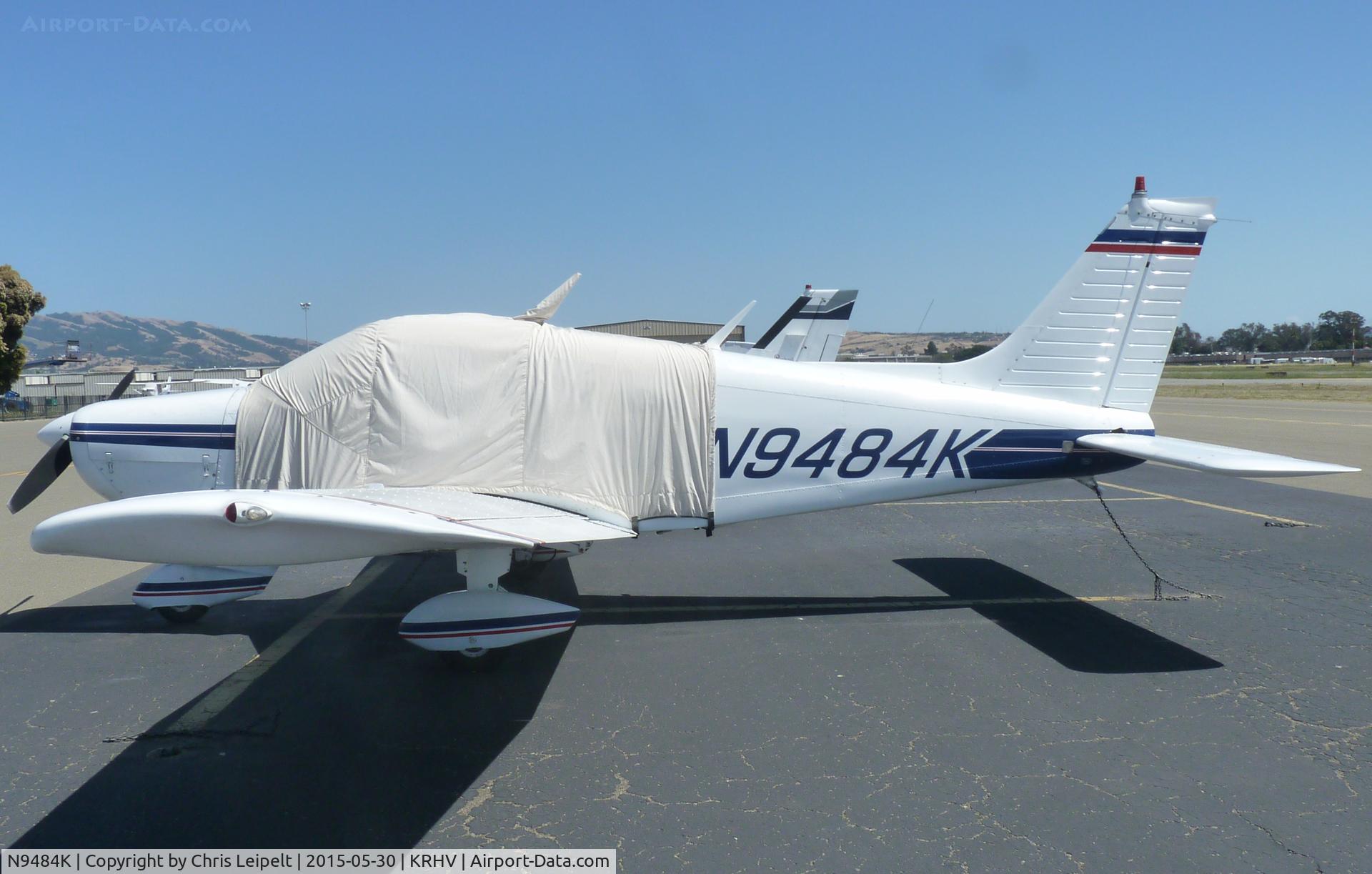 N9484K, 1976 Piper PA-28-151 C/N 28-7615206, Doll Electric Company Inc (South Lake Tahoe, CA) 1976 PA-28-151 at Reid Hillview Airport, San Jose, CA.