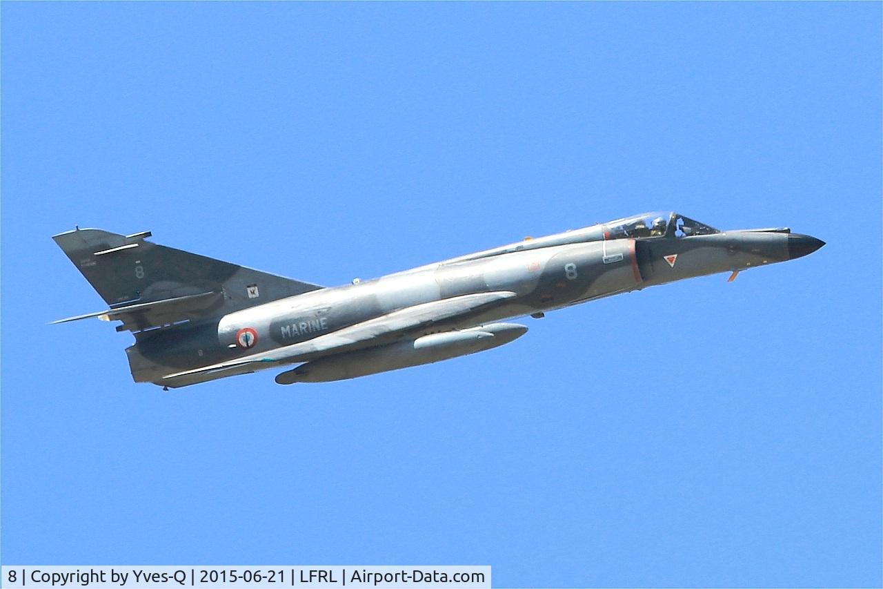 8, Dassault Super Etendard C/N 8, French Naval Aviation Dassault Super Etendard M, On display, Lanvéoc-Poulmic (LFRL) Open day in june 2015