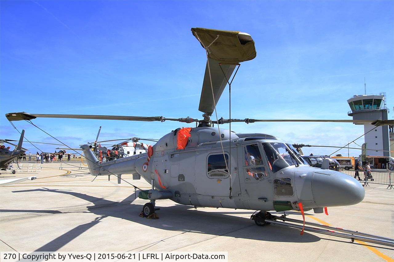 270, Westland Lynx HAS.2(FN) C/N 057, French Naval Aviation Westland Lynx HAS.2(FN), Static display, Lanvéoc-Poulmic (LFRL) Open day in june 2015