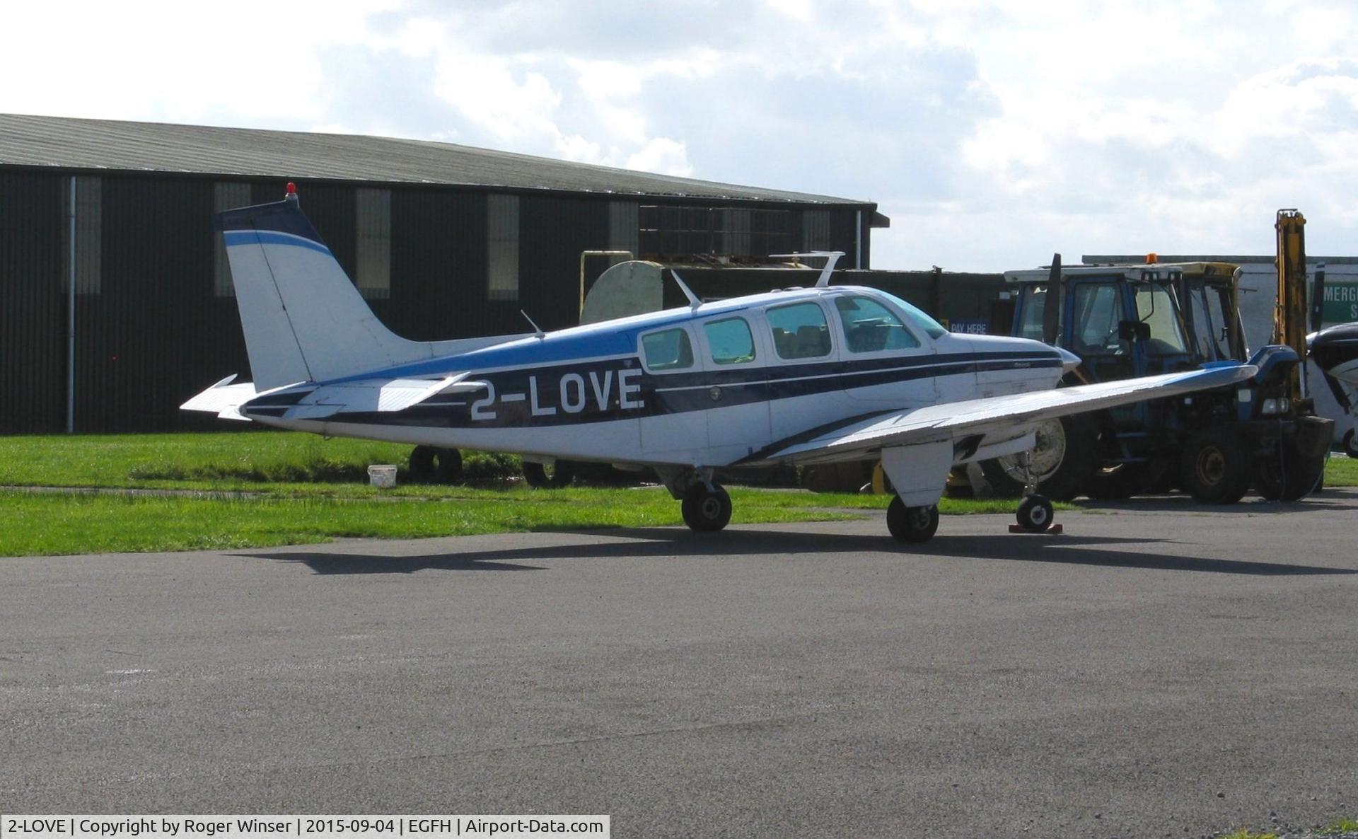 2-LOVE, 1976 Beech A36 Bonanza 36 Bonanza 36 C/N E-854, Visiting Bonanza.