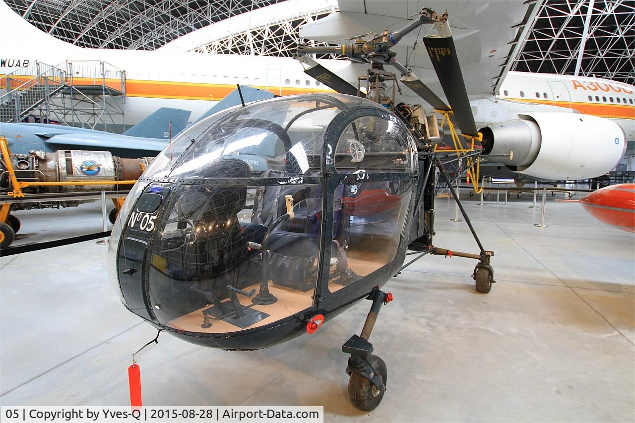 05, 1955 SNCASE SE-3130 Alouette II Marine C/N 05, SNCASE SE-3130 Alouette II Marine, Ailes Anciennes Collection, Preserved at Aeroscopia Museum, Toulouse-Blagnac