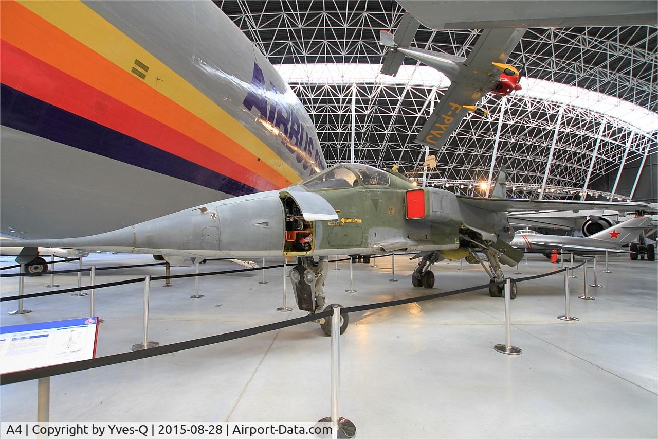 A4, Sepecat Jaguar A C/N A4, Sepecat Jaguar A, Preserved at Aeroscopia Museum, Toulouse-Blagnac