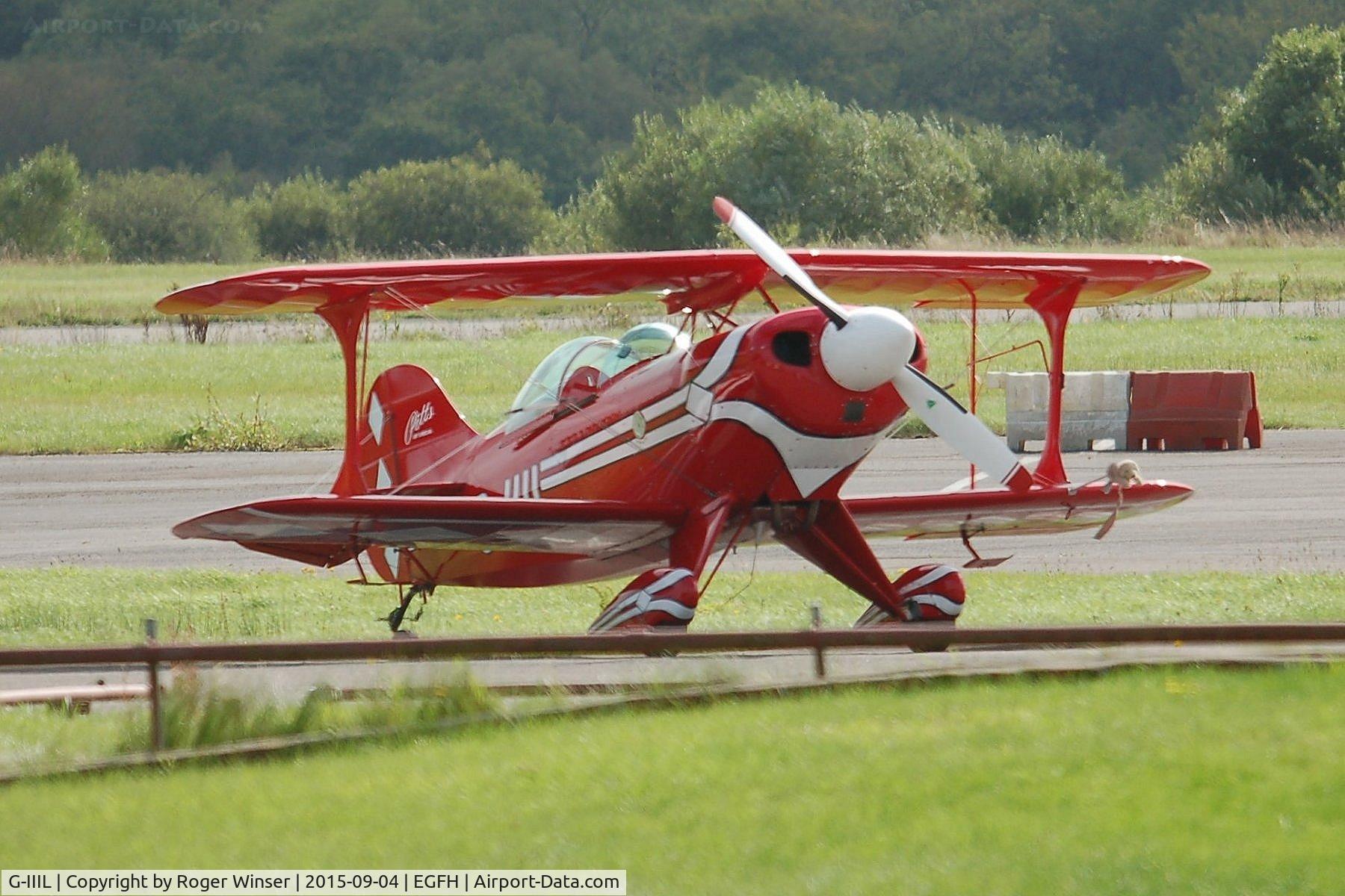 G-IIIL, 1984 Pitts S-1T Special C/N 008, Visiting Pitts Special. Previously registered OH-XPT.