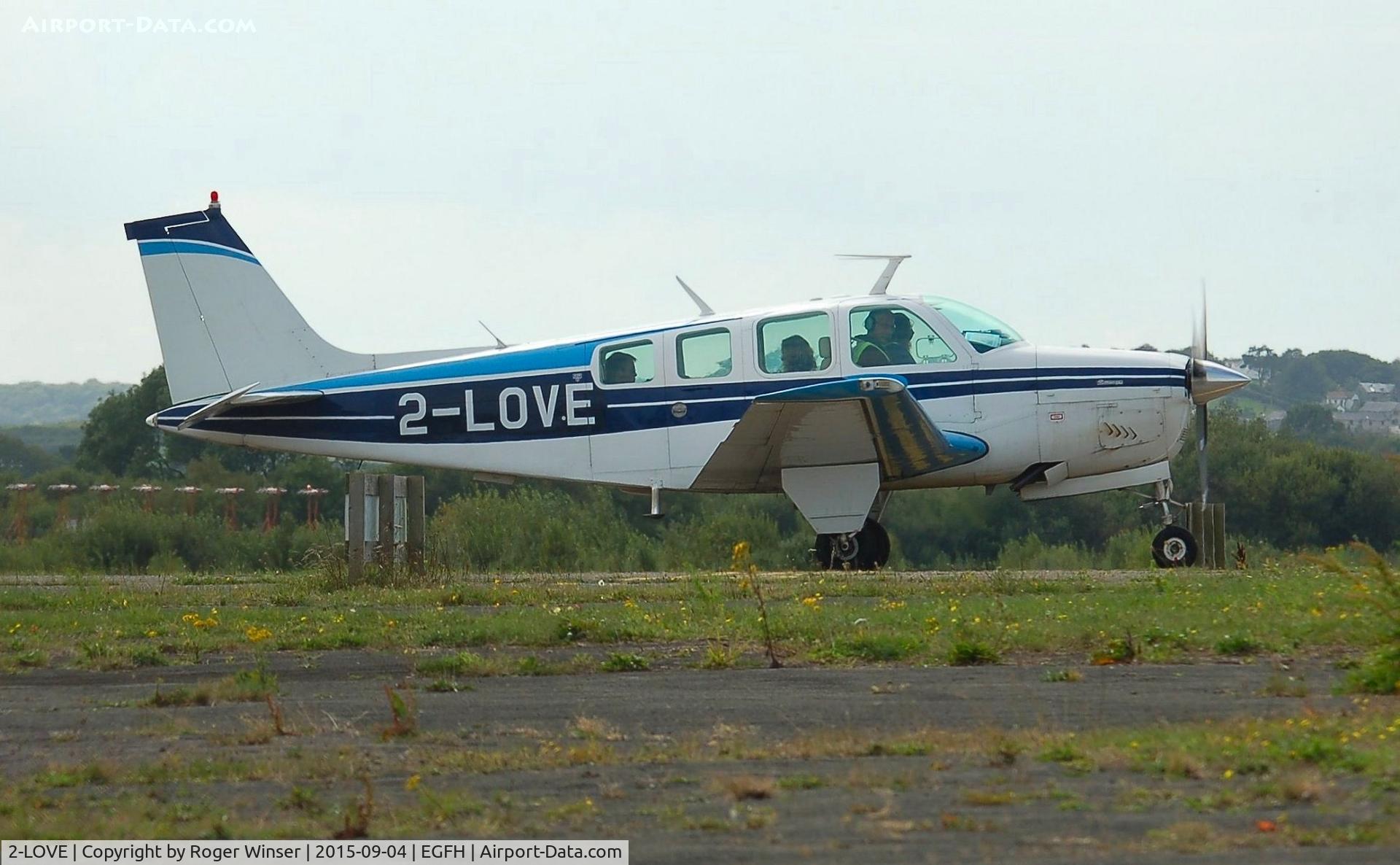 2-LOVE, 1976 Beech A36 Bonanza 36 Bonanza 36 C/N E-854, Visiting Bonanza.
