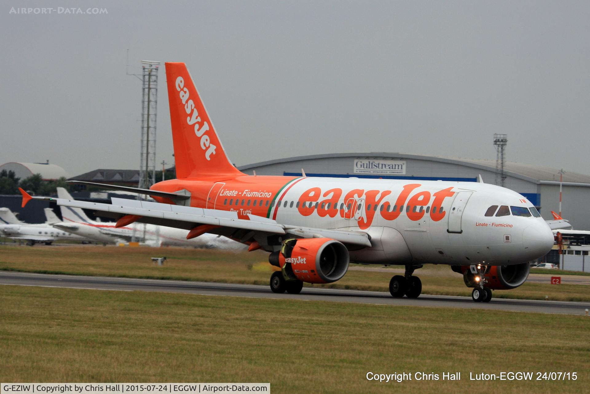 G-EZIW, 2005 Airbus A319-111 C/N 2578, easyJet