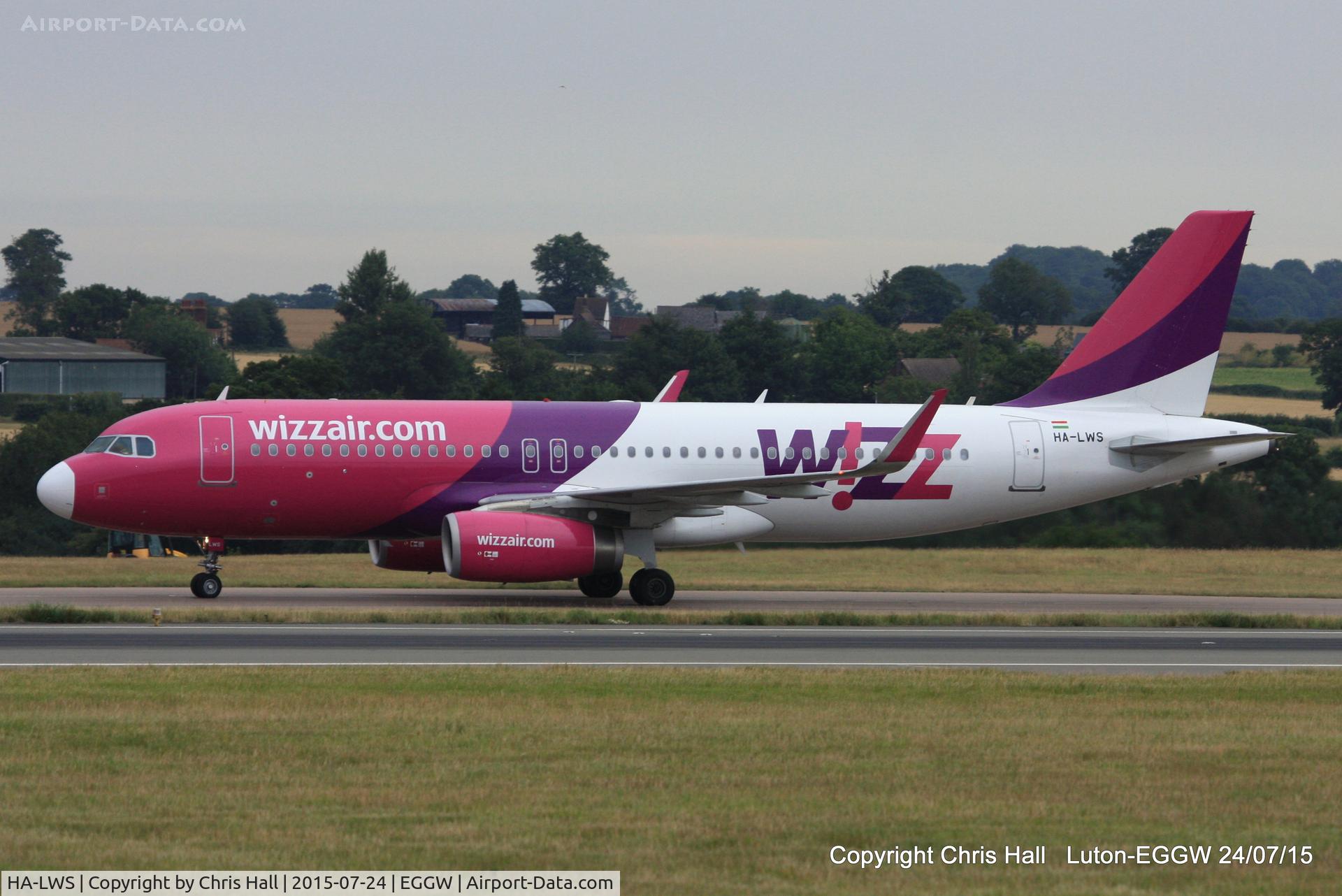 HA-LWS, 2013 Airbus A320-232 C/N 5608, Wizzair
