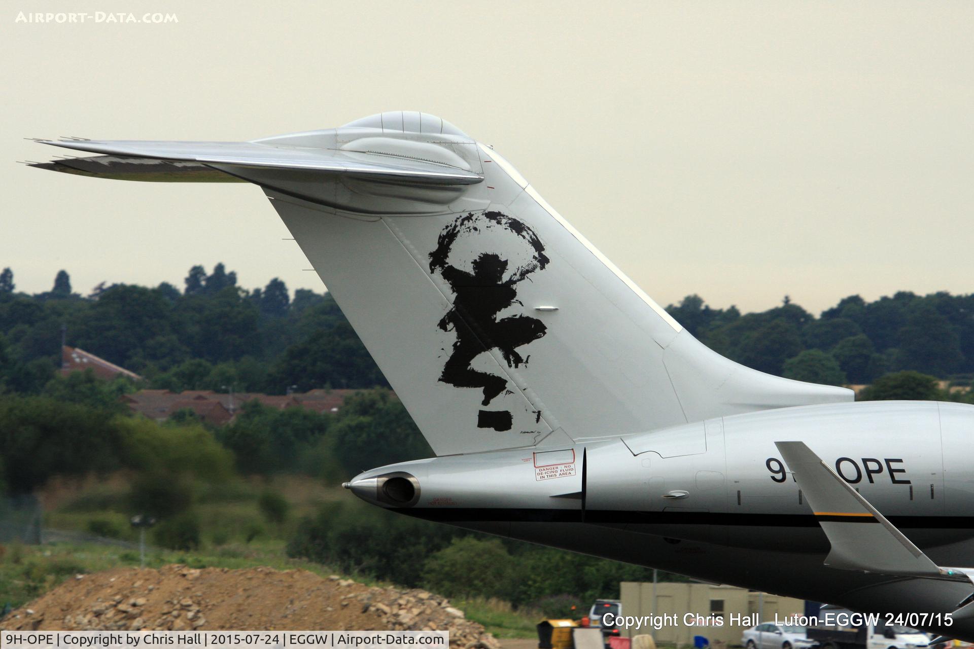 9H-OPE, 2011 Bombardier BD-700-1A10 Global Express C/N 9440, VistaJet