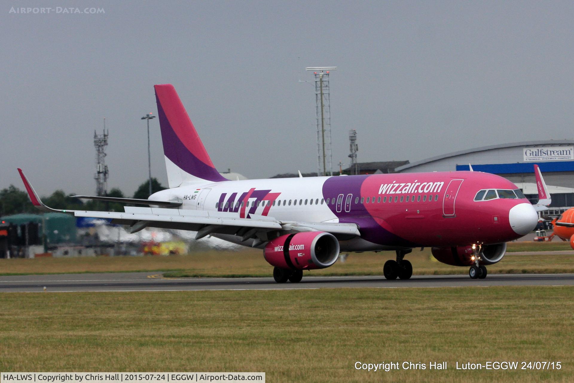 HA-LWS, 2013 Airbus A320-232 C/N 5608, Wizzair