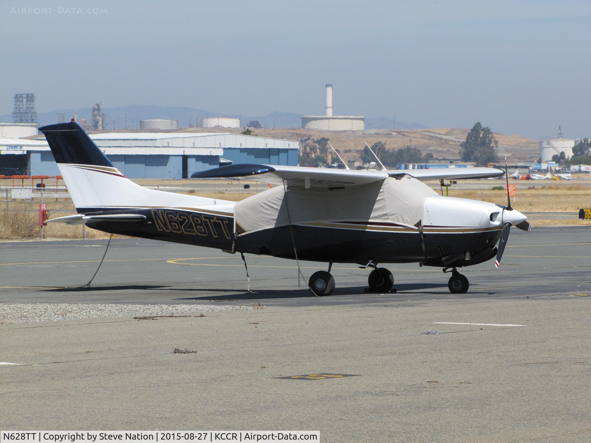 N628TT, 1978 Cessna T210N Turbo Centurion C/N 21063058, Locally-based 1978 Cessna T210N @ Buchanan Field (Concord, CA) with cockpit cover