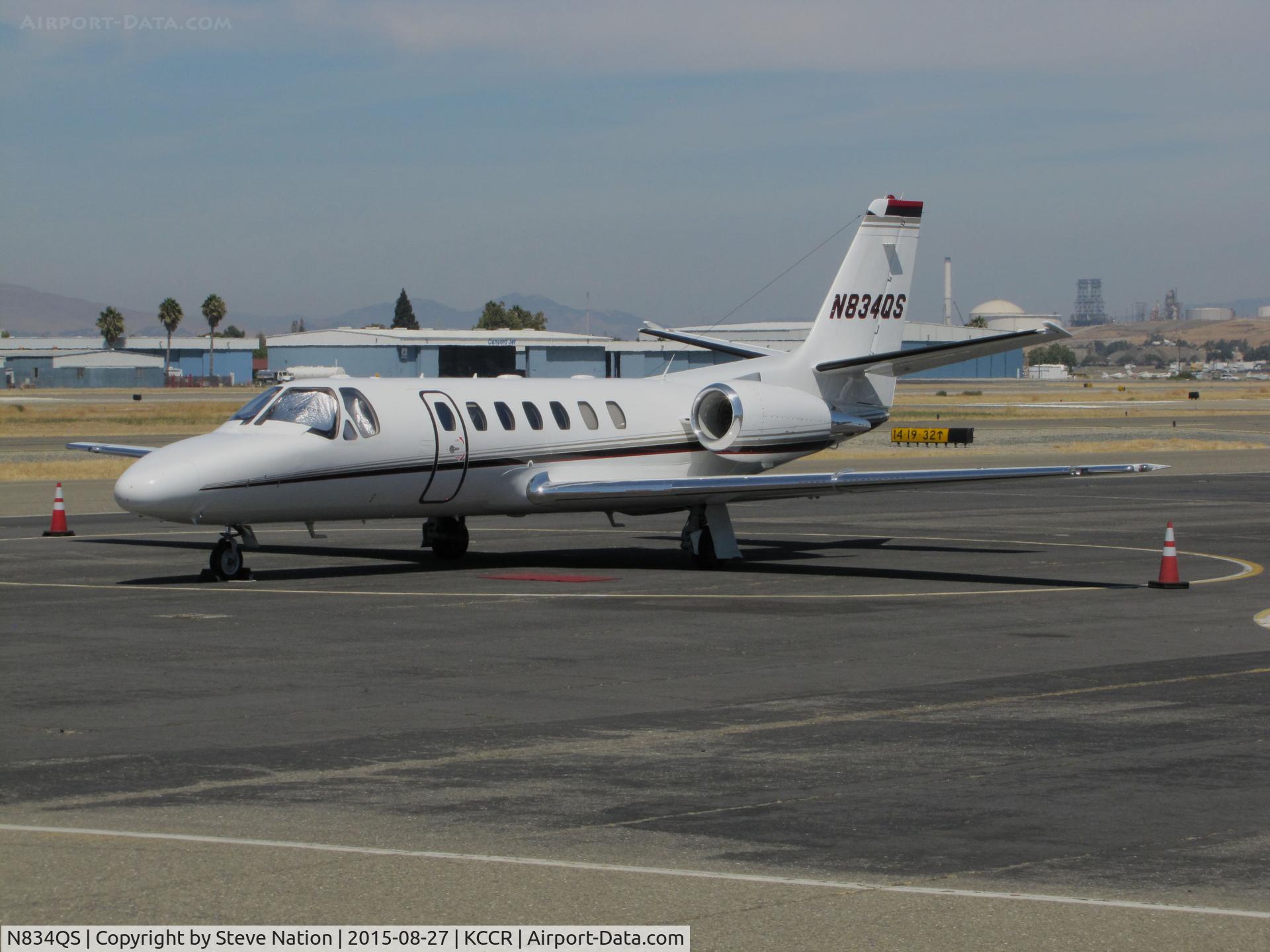 N834QS, 2004 Cessna 560 Citation Encore C/N 560-0669, Netjets 2004 Cessna 560 @ Buchanan Field (Concord, CA)