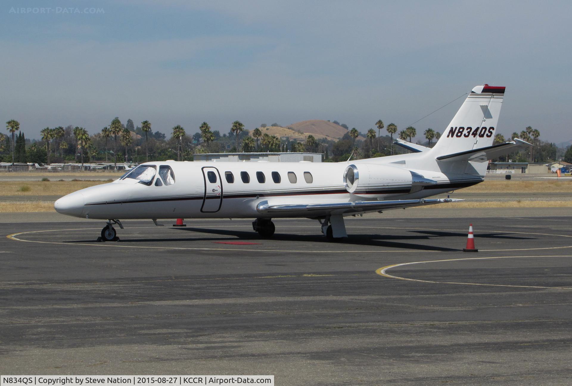 N834QS, 2004 Cessna 560 Citation Encore C/N 560-0669, Netjets 2004 Cessna 560 @ Buchanan Field (Concord, CA)
