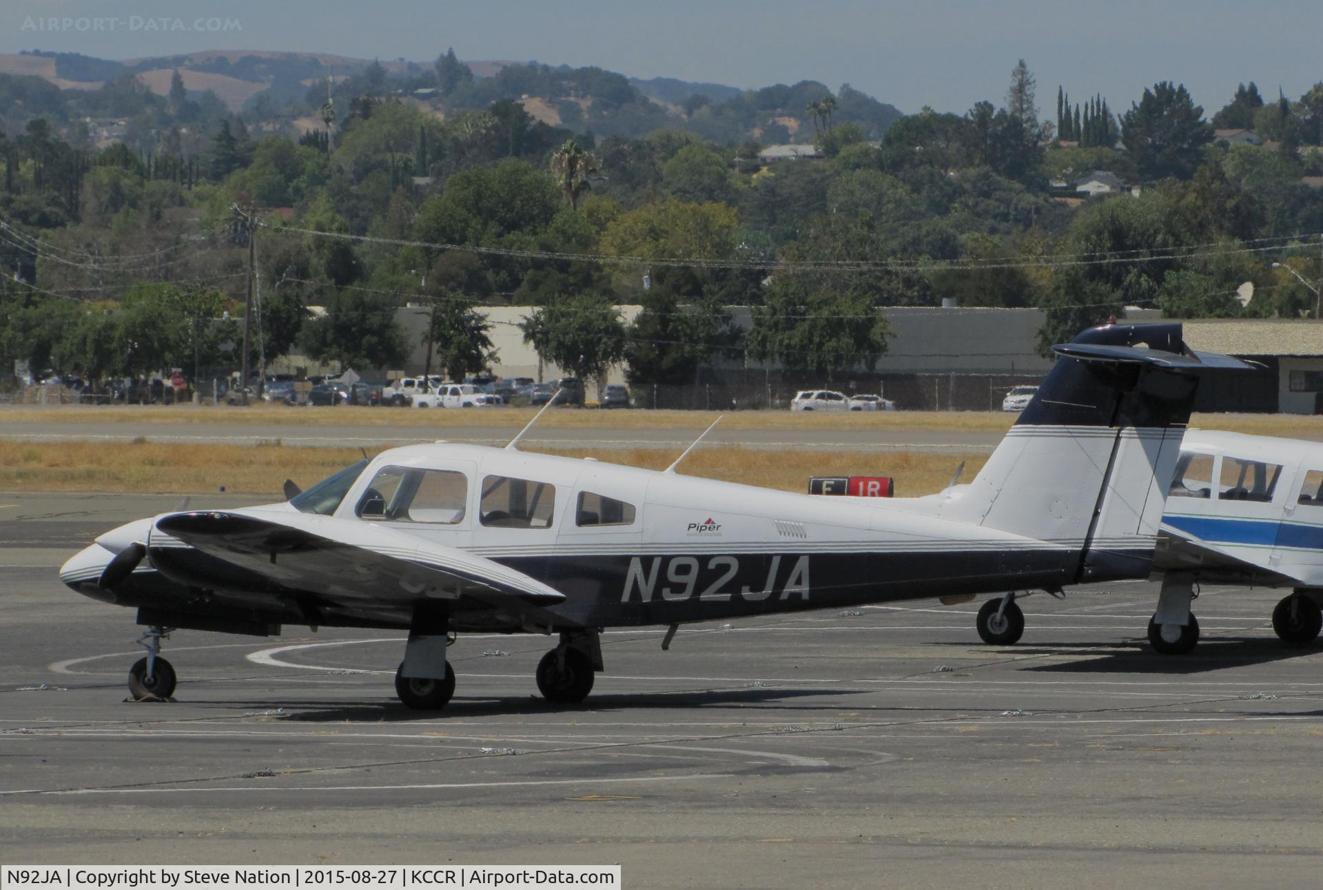 N92JA, 1999 Piper PA-44-180 Seminole C/N 4496025, Locally-based 1999 Piper PA-44-180 @ Buchanan Field (Concord, CA)