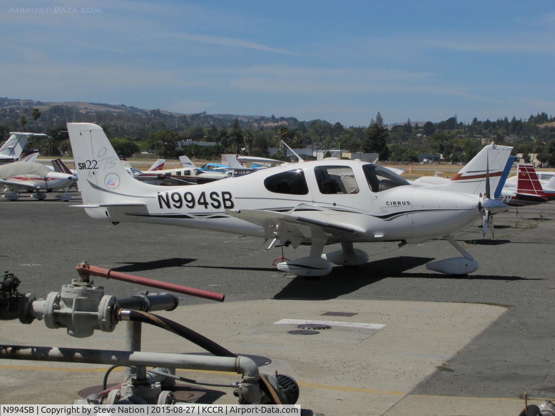 N994SB, 2005 Cirrus SR22 GTS C/N 1364, Locally-based 2005 Cirrus SR22 @ Buchanan Field (Concord, CA)