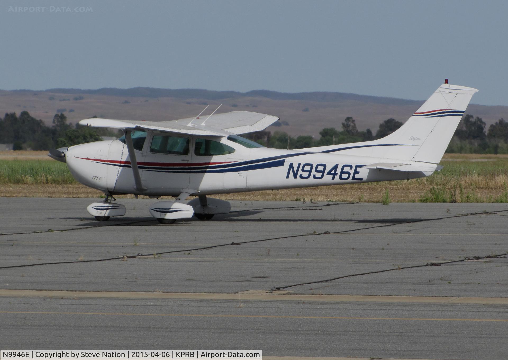 N9946E, 1975 Cessna 182P Skylane C/N 18264006, 1975 Cessna 182P visiting from Henderson, NV @ Paso Robles Municipal Airport, CA