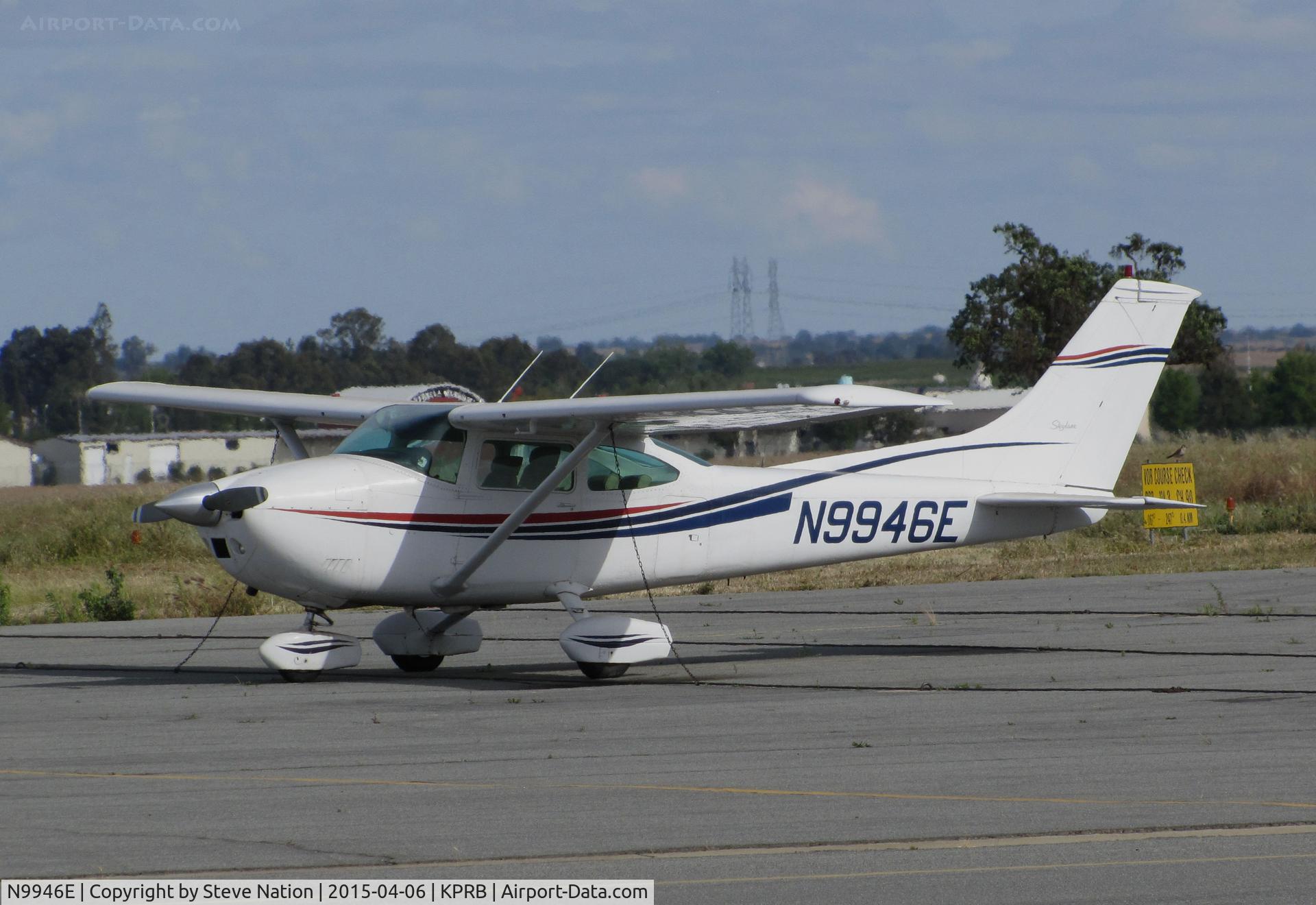 N9946E, 1975 Cessna 182P Skylane C/N 18264006, 1975 Cessna 182P from Henderson, NV visiting @ Paso Robles Municipal Airport, CA