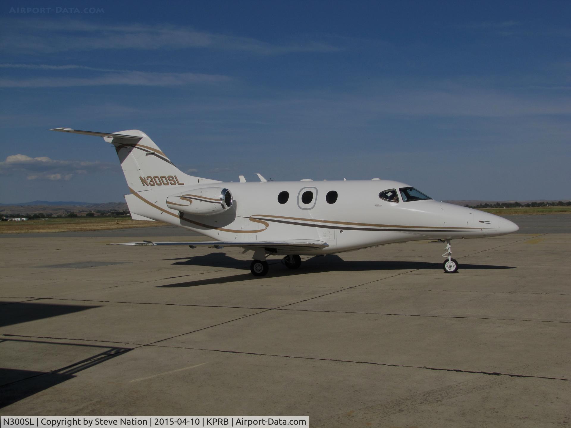 N300SL, Raytheon Aircraft Company 390 C/N RB-110, This Raytheon 390 is a frequent visitor to Paso Robles Municipal Airport, CA