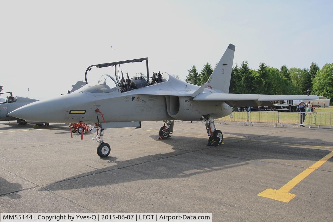 MM55144, Alenia Aermacchi T-346A Master C/N Not found MM55144, Alenia Aermacchi T-346A, Static display, Tours Air Base 705 (LFOT-TUF) Air show 2015