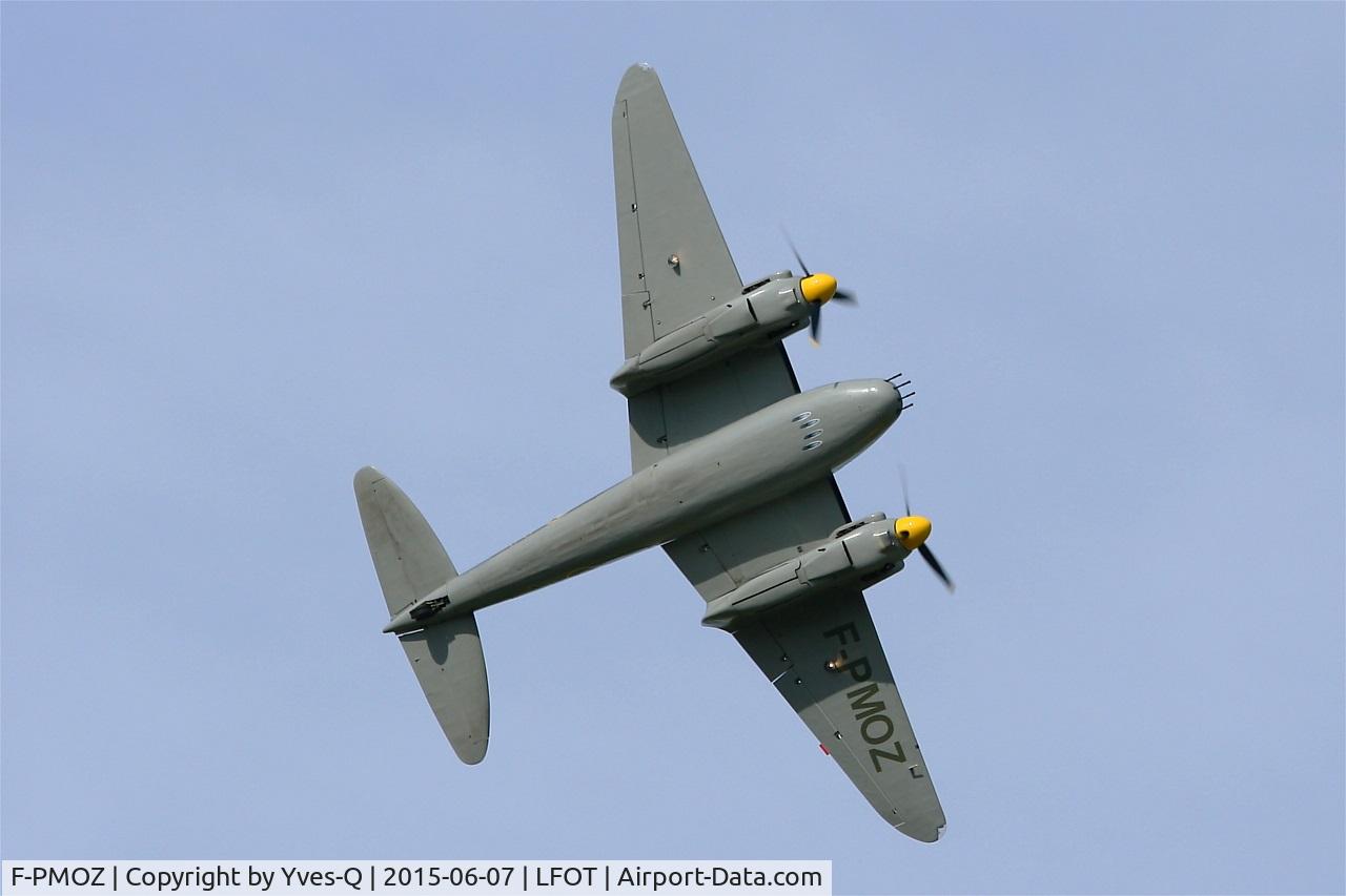 F-PMOZ, De Havilland (BBC) DH-98 Mosquito Replica C/N 1, De Havilland (BBC) DH-98 Mosquito (replica), On display, Tours Air Base 705 (LFOT-TUF) Air show 2015