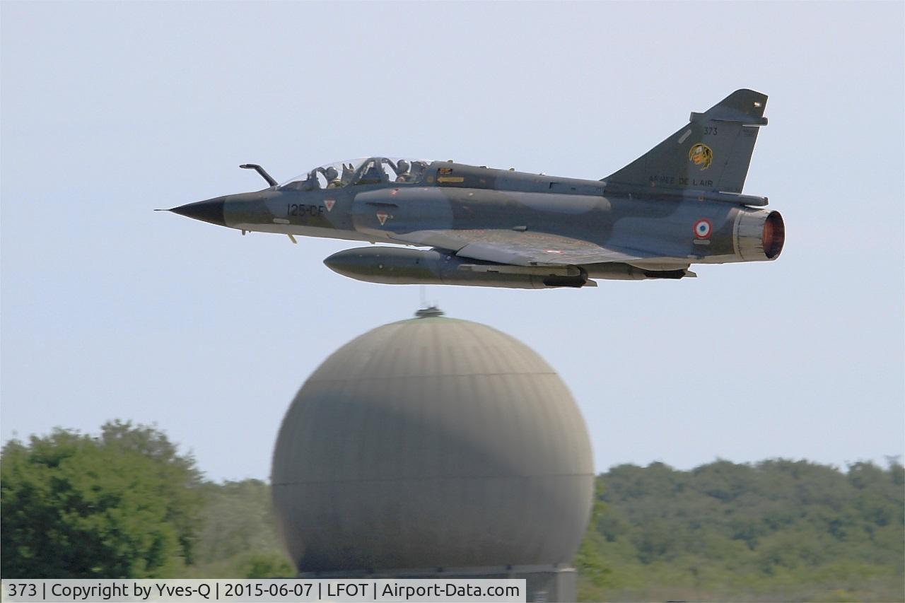 373, Dassault Mirage 2000N C/N 388, Dassault Mirage 2000N (125-CF), Take off rwy 02, Tours Air Base 705 (LFOT-TUF) Air show 2015