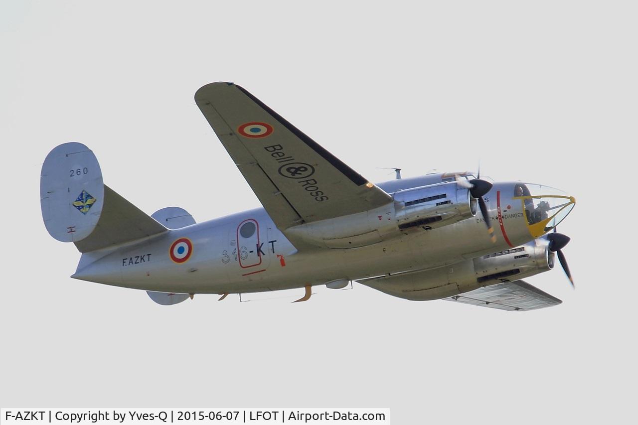 F-AZKT, 1954 Dassault MD-311 Flamant C/N 260, Dassault MD-311 Flamant, On display, Tours Air Base 705 (LFOT-TUF) Air show 2015
